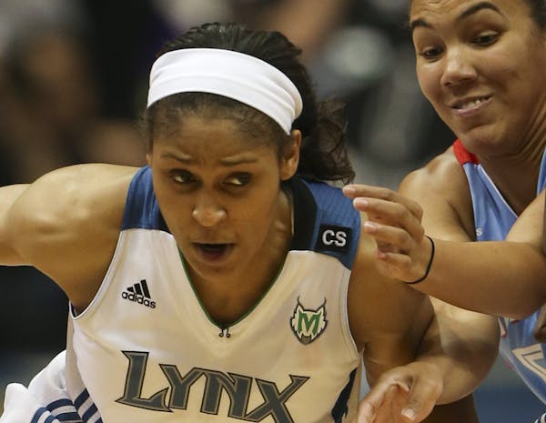 The Minnesota Lynx easily defeated the Atlanta Dream 94-72 in an WNBA game Tuesday night, July 9, 2013 at Target Center in Minneapolis, Minn. The Lynx