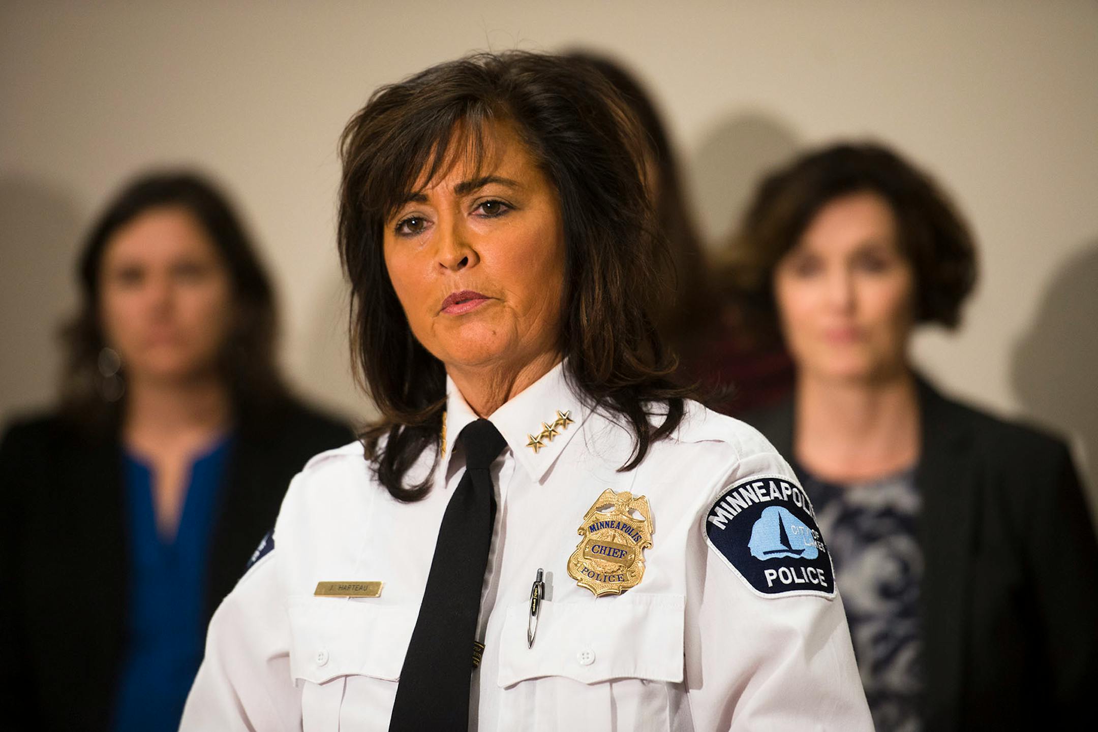 In the latest reshuffling of her command staff, Minneapolis Police Chief Janeé Harteau named new leaders in all five of the city's police precincts