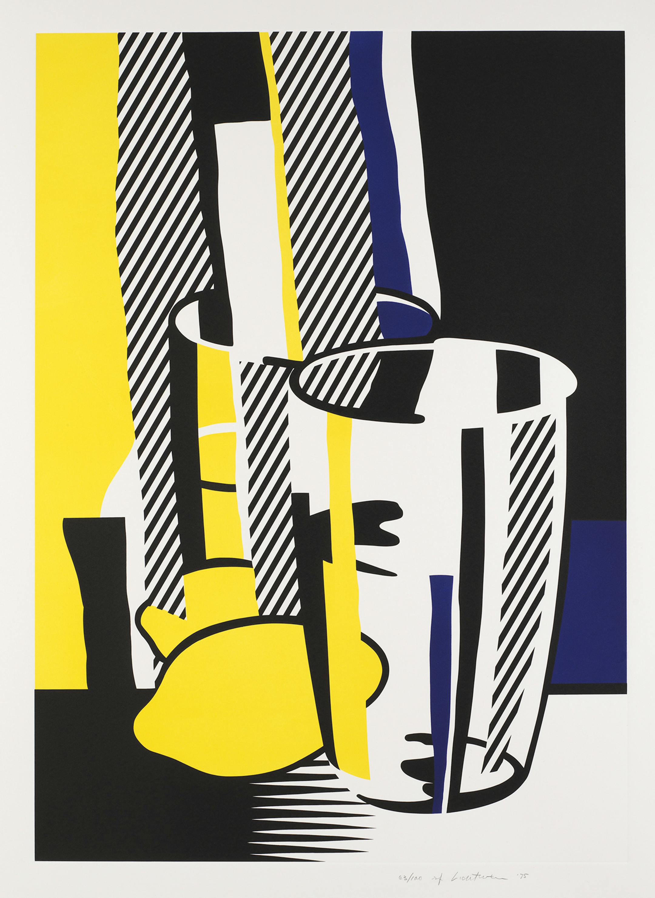 Roy Lichtenstein, 'Before the Mirror,' from the 'Mirrors of the Mind' portfolio, 1975. Collection of Jordan D. Schnitzer. ¬© Estate of Roy Lichtenstein