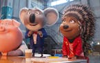 Nick Kroll, Matthew McConaughey and Scarlett Johansson voice characters in “Sing 2.” 