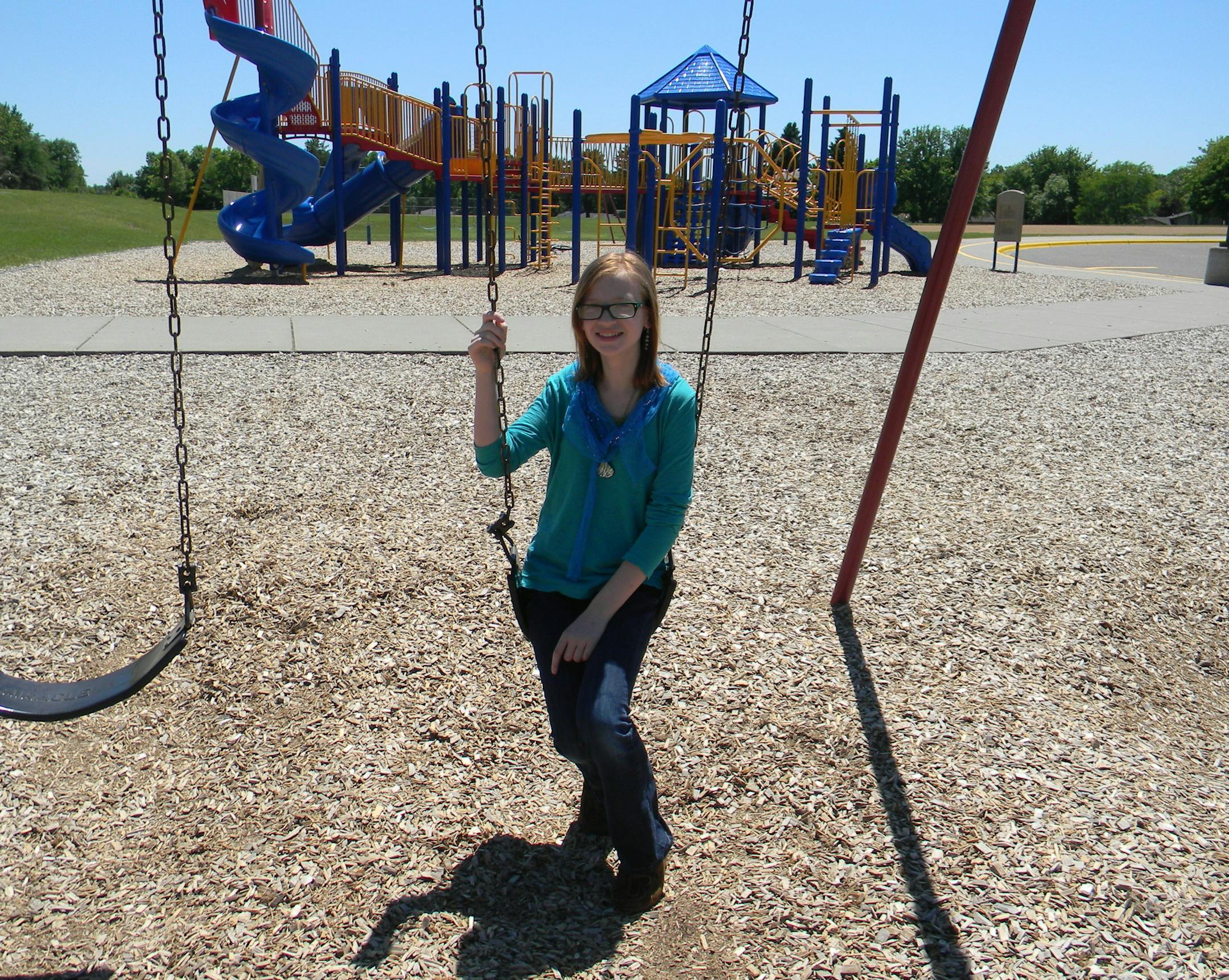 Emily Weinlick, of Woodbury, dreams of bringing an entire playground to Tanzania.
