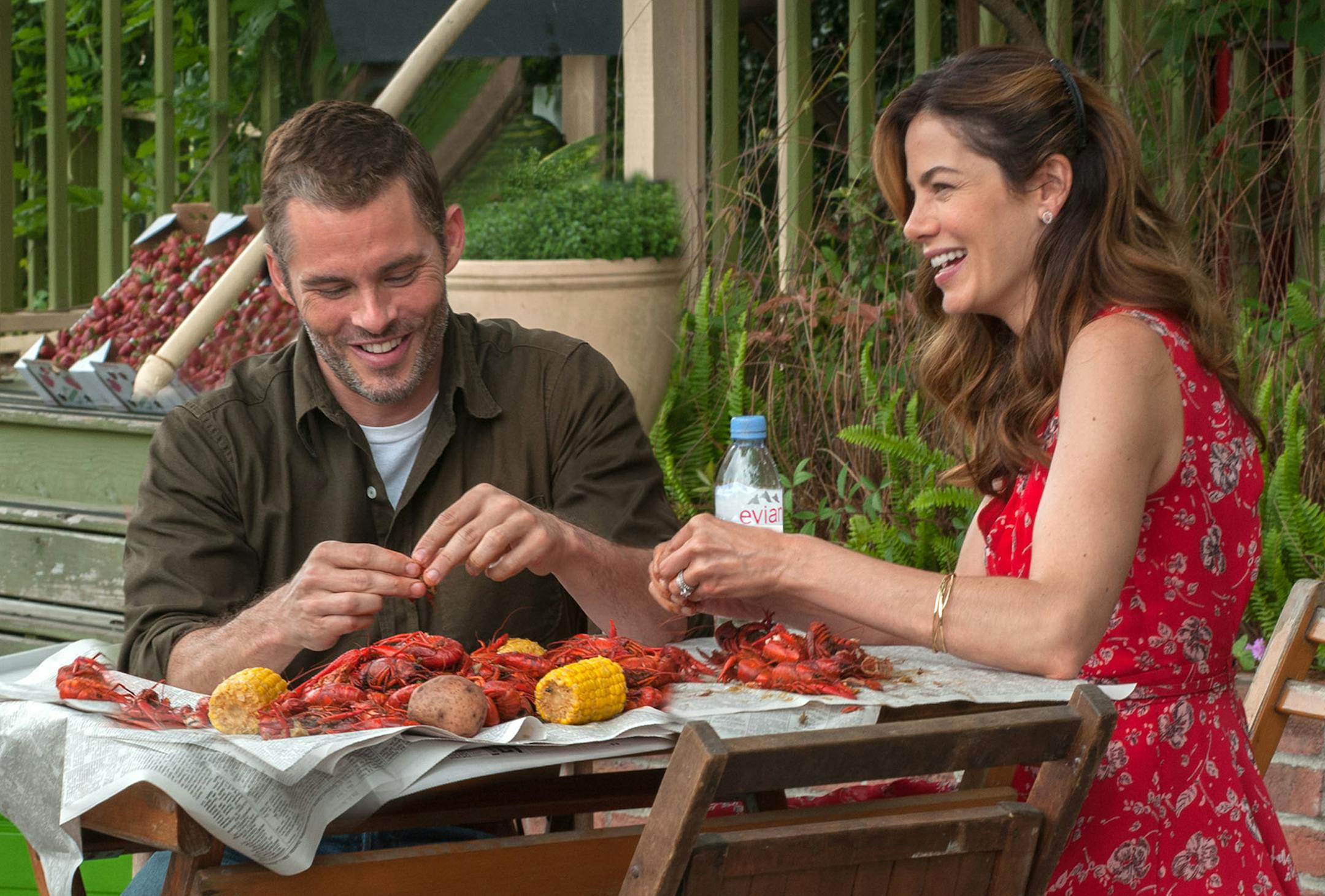 James Marsden and Michelle Monaghan star in Relativity Media's "The Best of Me." 2014 Best of Me Productions, LLC All Rights Reserved. Photo Credit: Gemma LaMana