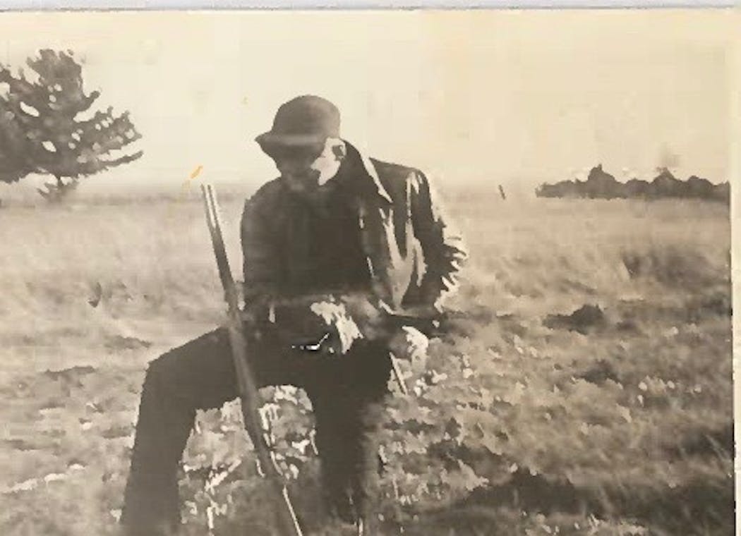 A young Bud Grant could often be found playing football, basketball and baseball. But hunting was a favorite, too.