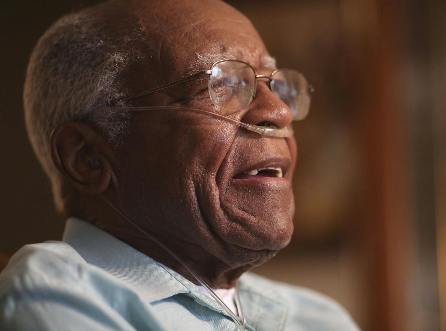 July 30, 2013: Matt Little, 92, reflected on the 50th anniversary of the March on Washington at his home in Roseville, Minn. He's a retired post office superintendent and past president of the local NAACP.