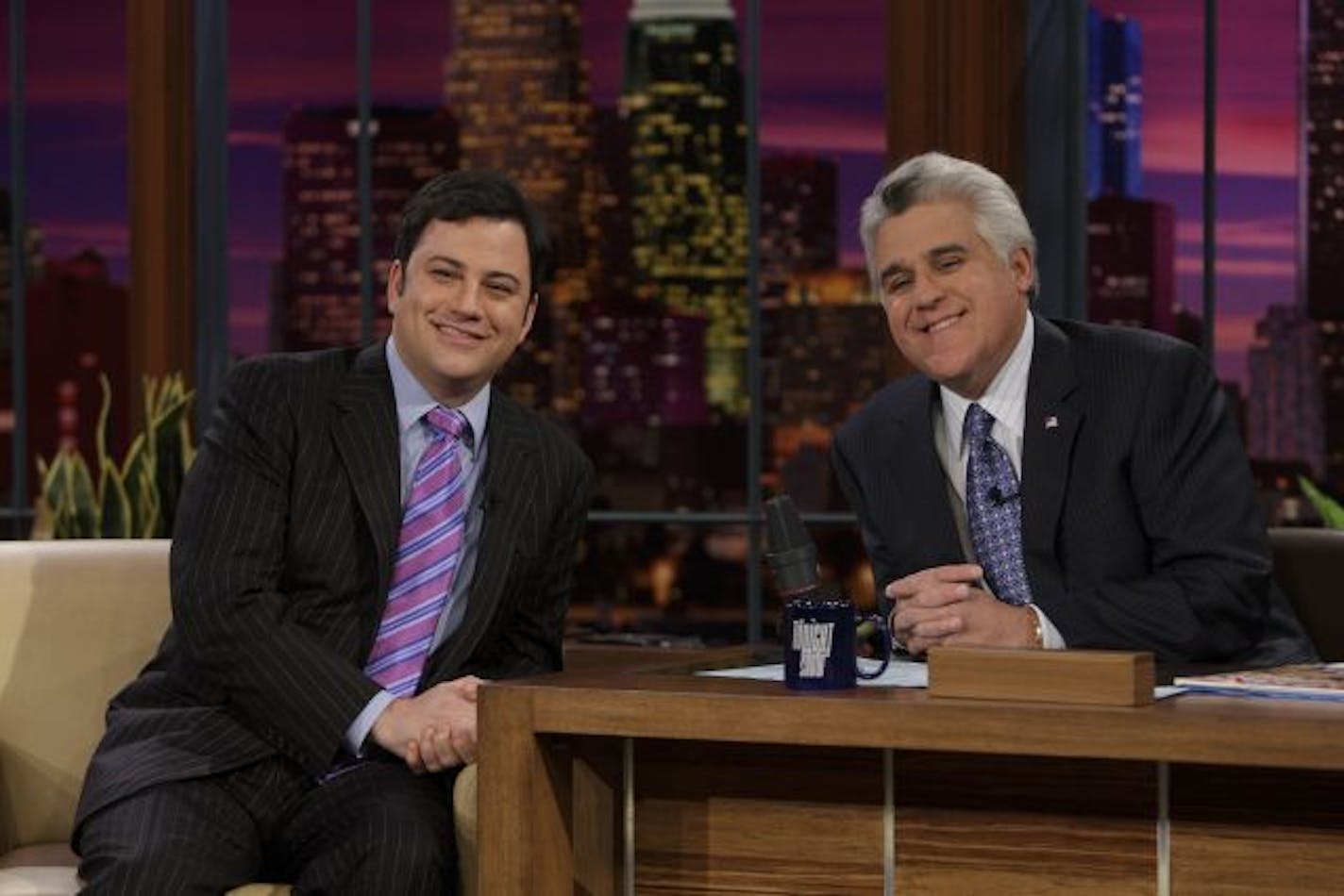 Jimmy Kimmel, Jay Leno