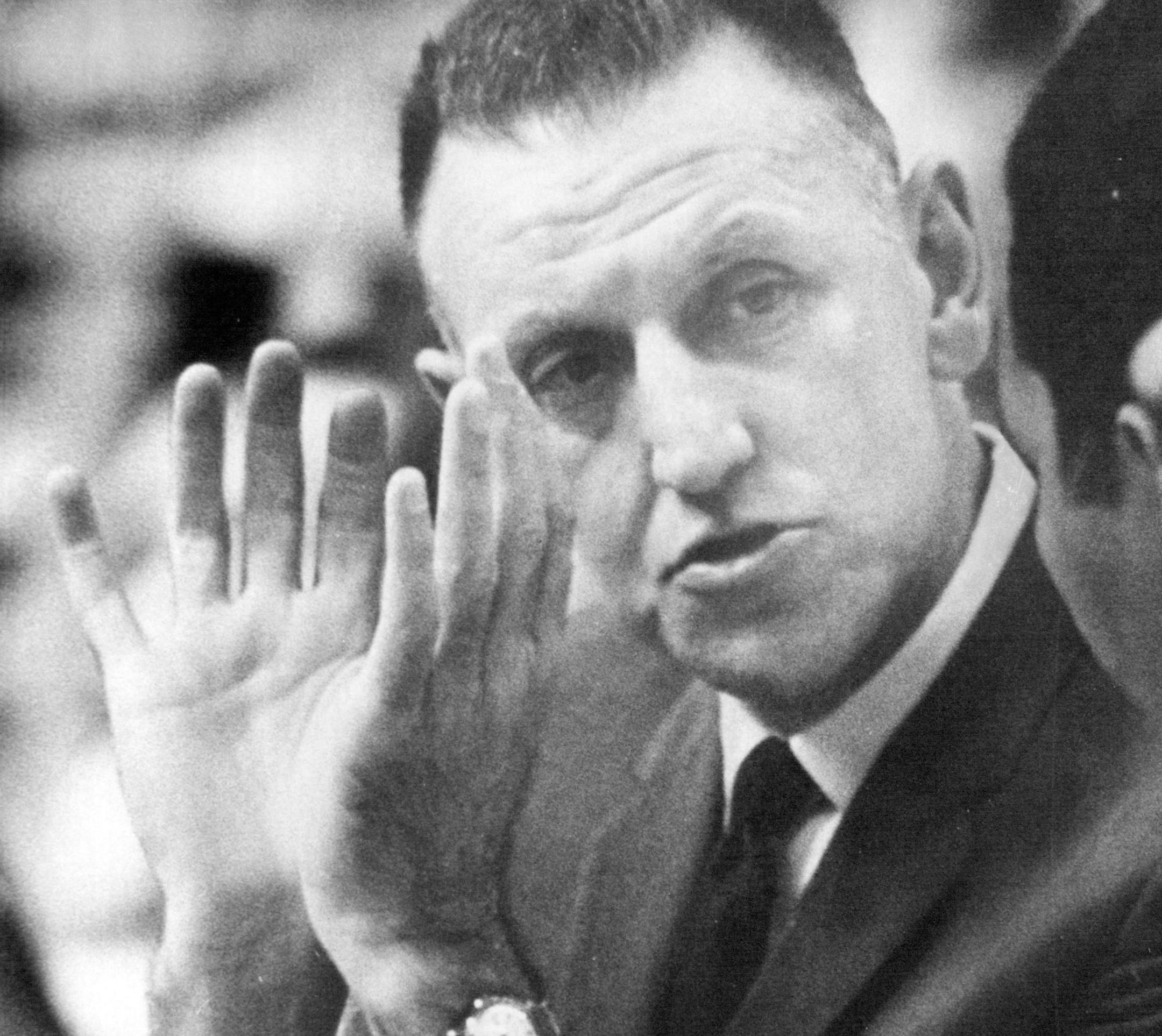 November 14, 1967 Jim Pollard - Coach of Minnesota Muskies Charles Bjorgen, Minneapolis Star Tribune