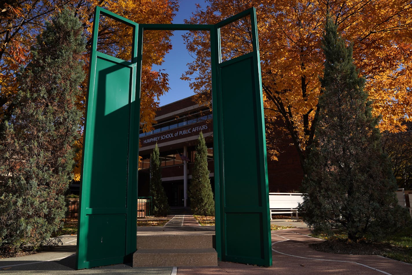 The Humphrey Garden at the University of Minnesota's Humphrey School of Public Affairs.