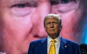 Former President Donald Trump speaks at a campaign event in Phoenix on Thursday, June 6, 2024.