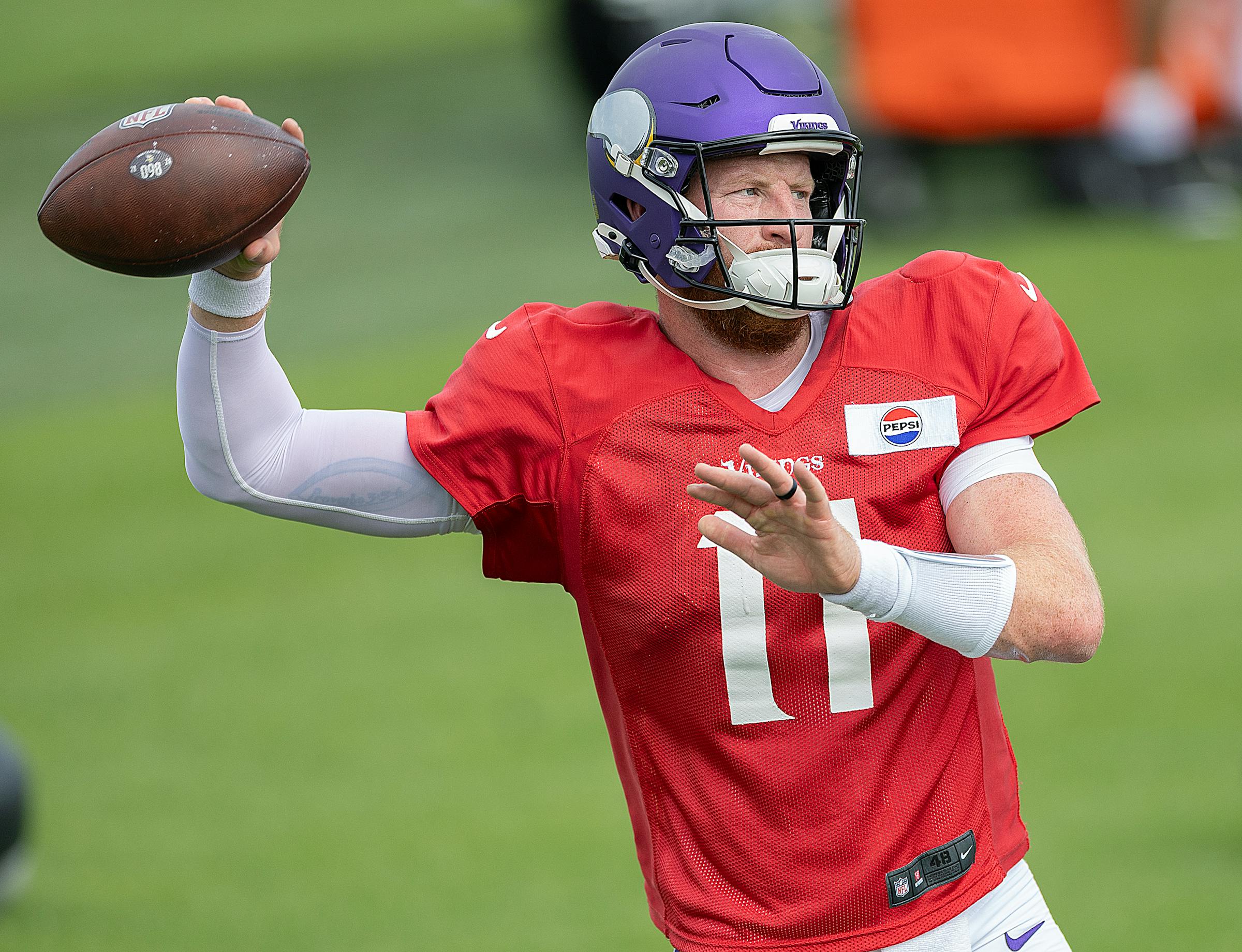 How Carson Wentz is preparing for his first Vikings start