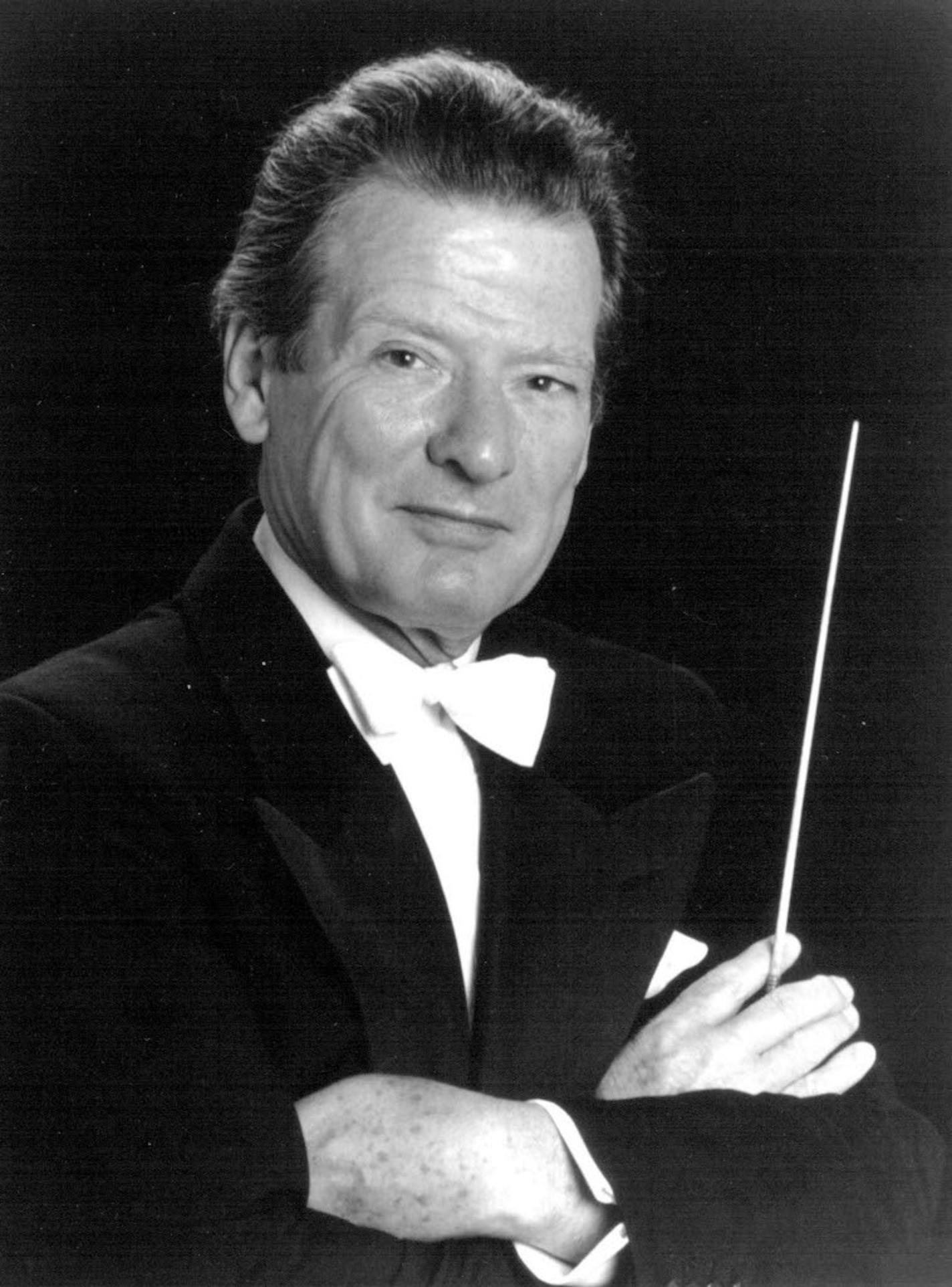 Neville Marriner, former music director of Minnesota Orchestra (1979-'86).