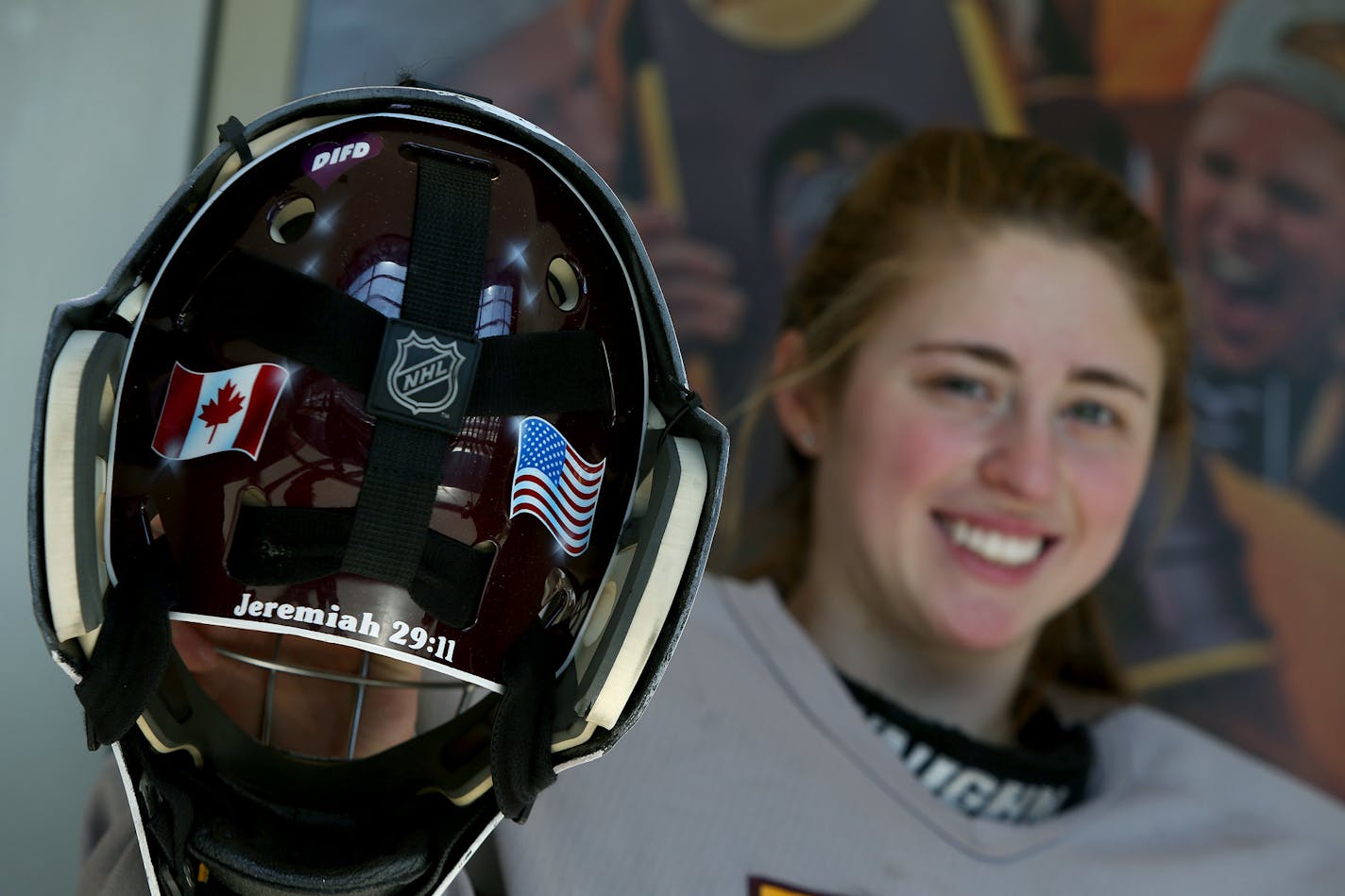 On Monday, the National Women's Hockey League will announce that former Gophers goalie Amanda Leveille is the first player to sign with the Minnesota Whitecaps for the upcoming season.