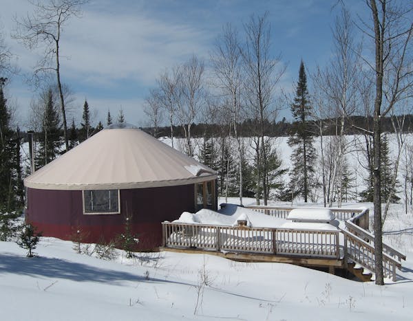 The yurt has been a good, cheaper alternative to a cabin.