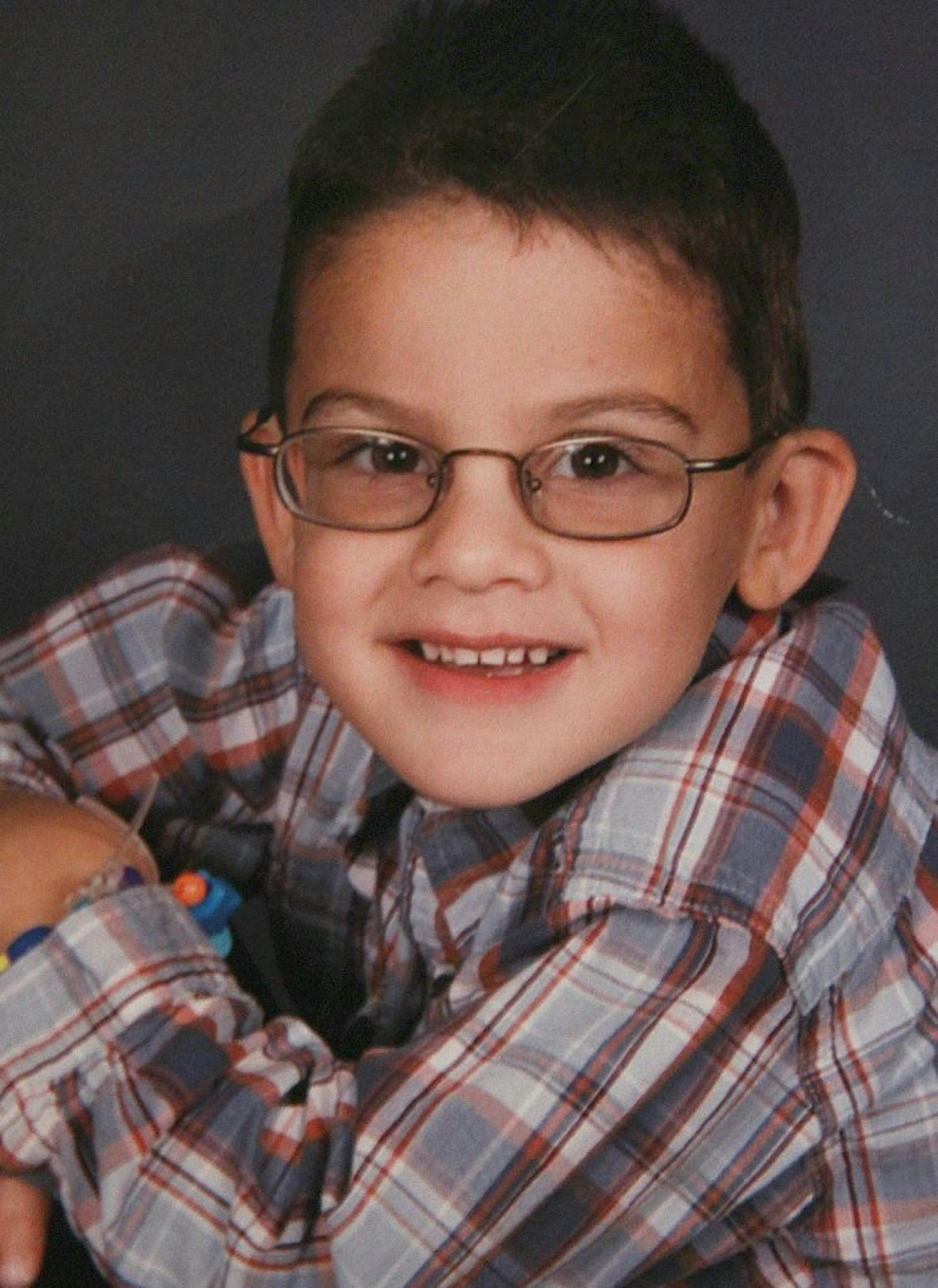 Shooting victim 9-year-old Devin Aryal from Oakdale, MN Tuesday, February 12, 2013 in Oakdale, MN. (ELIZABETH FLORES/STAR TRIBUNE) ELIZABETH FLORES • eflores@startribune.com ORG XMIT: MIN1302121254251394