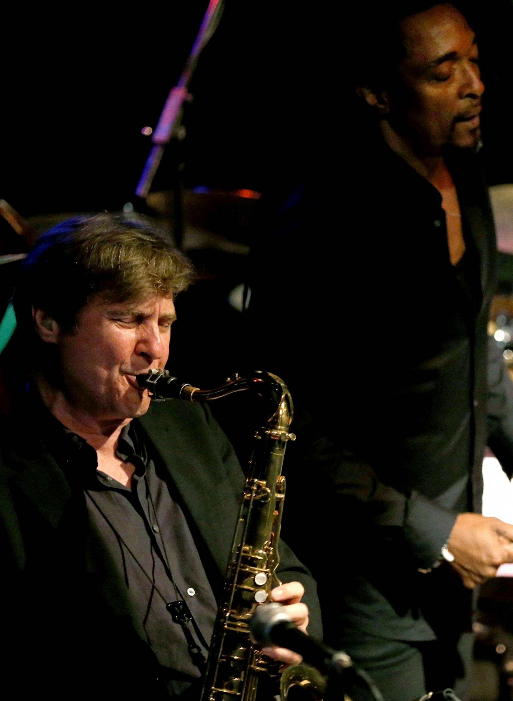 Band 2 featuring Tim Ries (saxophone) and Bernard Fowler (vocals) performed at The Dakota on Tuesday evening. Ries and Fowler are currently touring with The Rolling Stones.