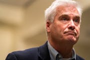 U.S. Rep. Tom Emmer (R-Minn) held a town hall meeting at Blaine City Hall in October 2019.