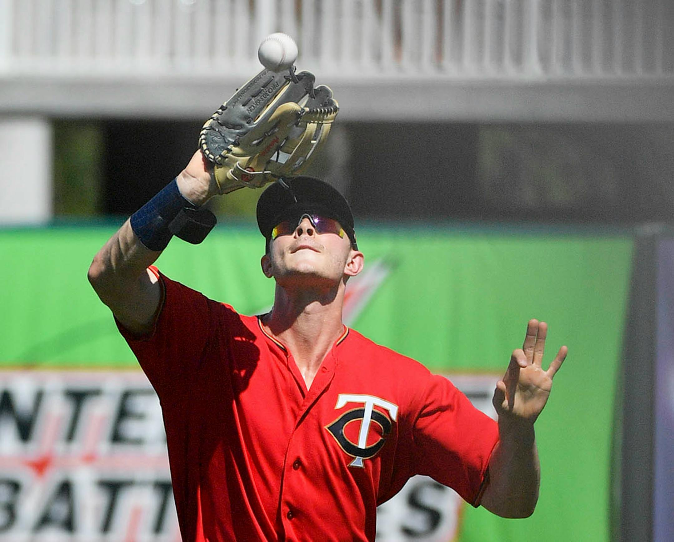 Twins outfielder Max Kepler during spring training.