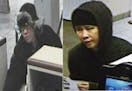 The FBI released two surveillance photos of a man they suspect in several recent St. Paul bank robberies.