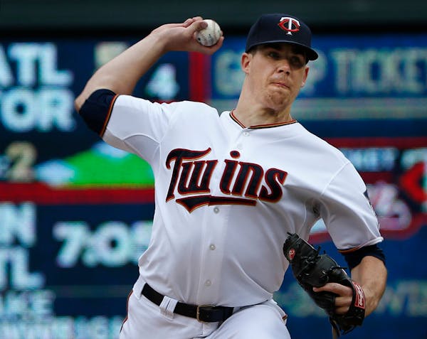 At Target Field in a game between the Indians and the Twins on April 9th, Trevor May is credited with the win.