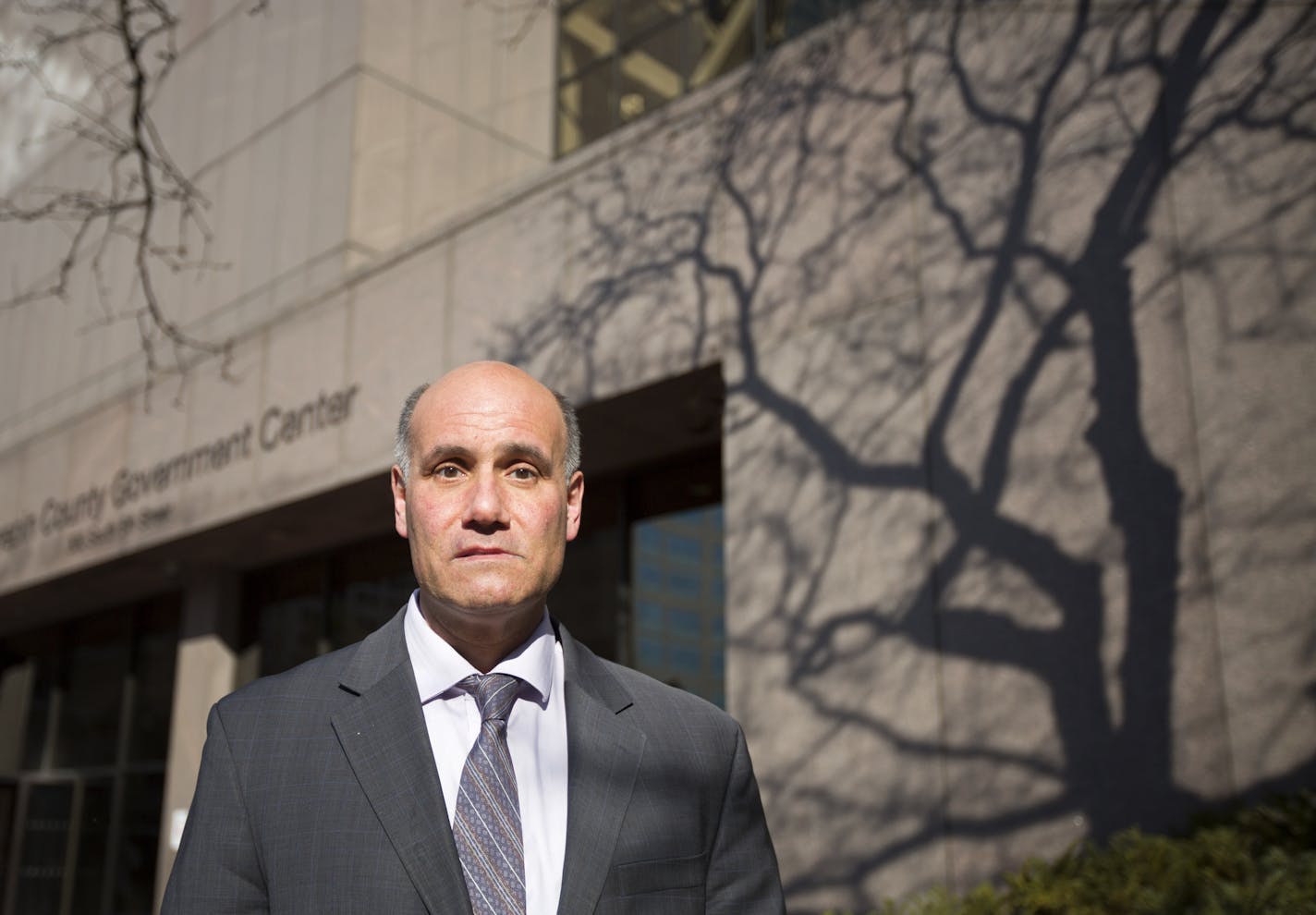 Twin Cities attorney Jordan Kushner who frequently represents activists, from antiwar protesters to Black Lives Matter members, is facing criminal charges himself arising from a demonstration at the University of Minnesota. Brian.Peterson@startribune.com Minneapolis, MN - 01/28/2016