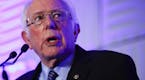 Democratic presidential candidate Sen. Bernie Sanders, I-Vt., speaks during First in the South Dinner, Monday, Feb. 24, 2020, in Charleston, S.C. (AP 
