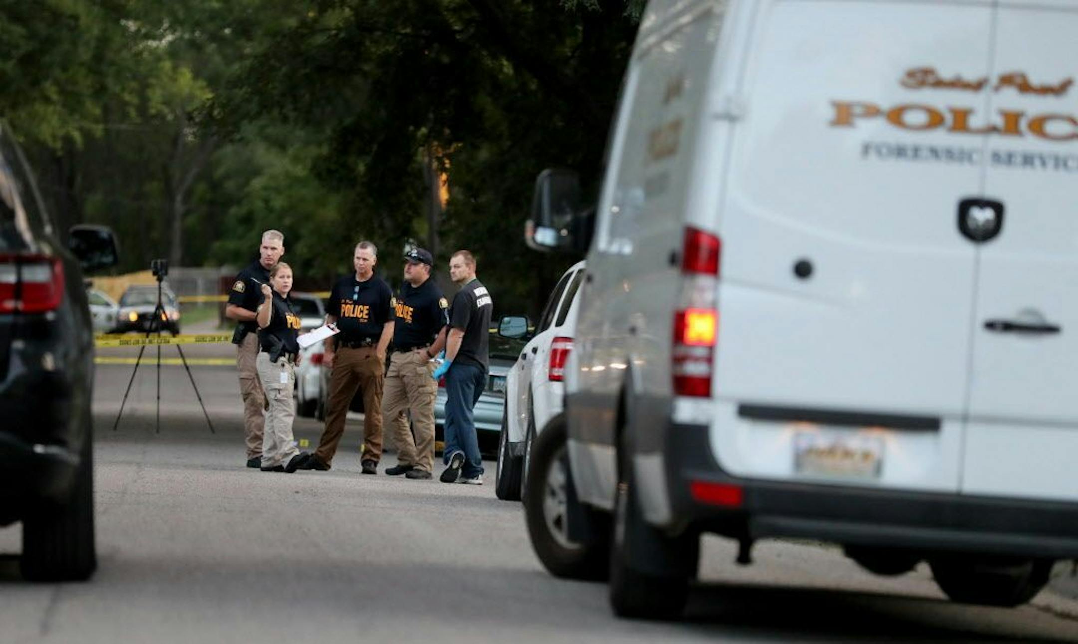 Suspicious death investigation on the 1200 block of Galtier St. N. near Orange Ave. W. in St. Paul.