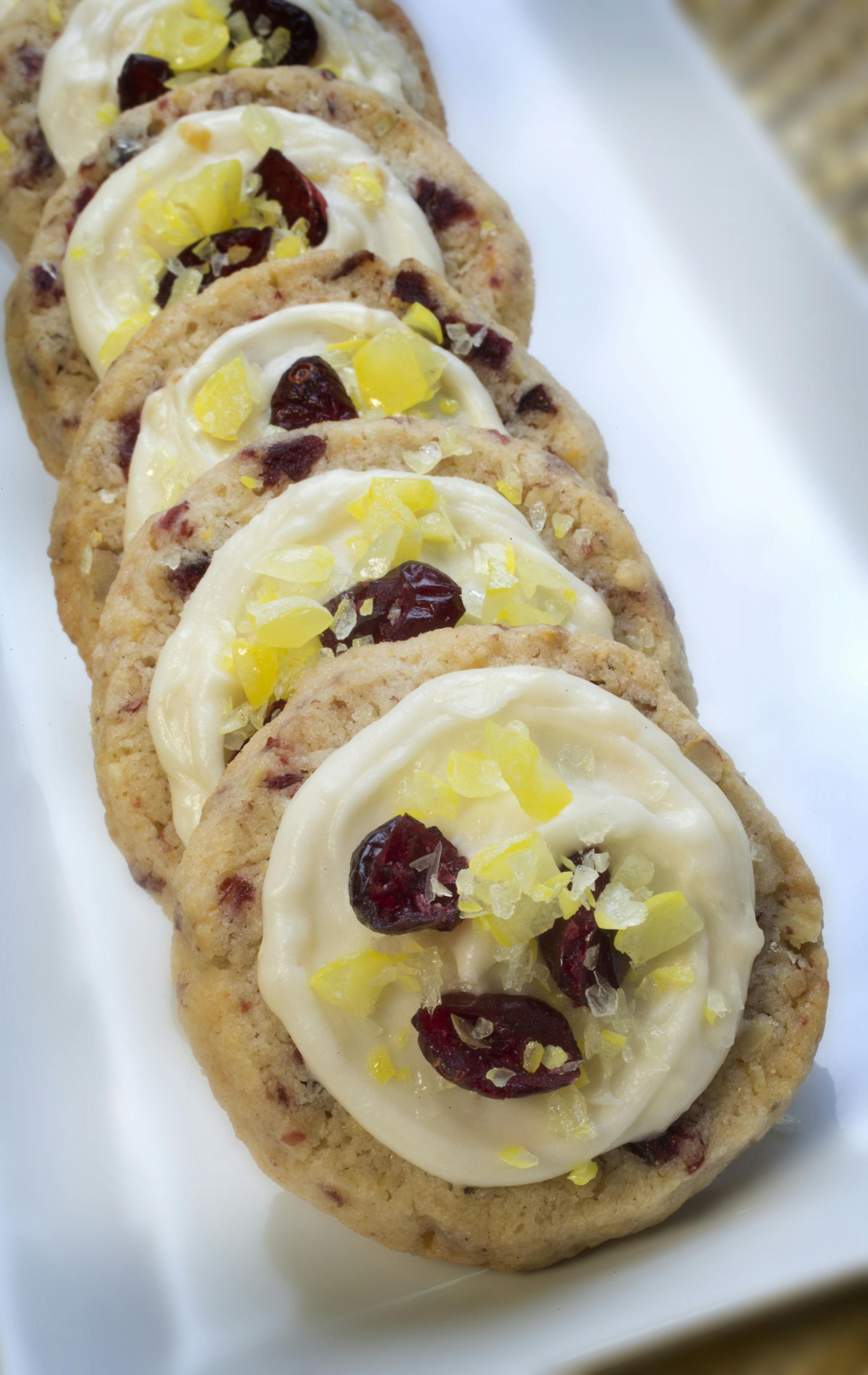 Caption for cookies: The 2014 Taste holiday cookie contest winners include: Italian Almond Cookies, Tart & Sassy Cranberry Lemon Drops; Chocolate Thumbprints; Macadamia Nut Tarts and Espresso-Hazelnut Truffle Cookies. The annual Star Tribune cooky contest