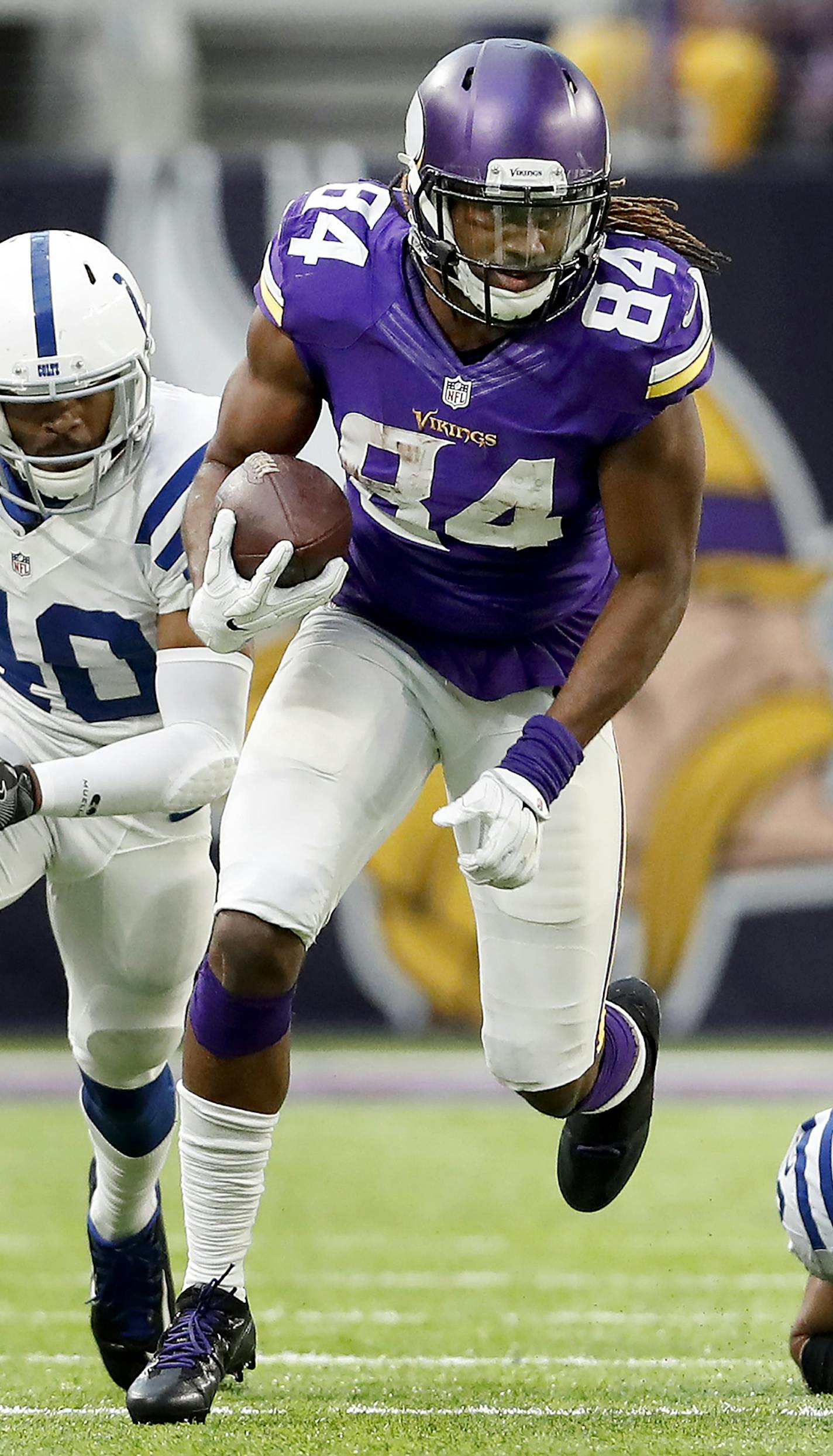 Minnesota Vikings Cordarrelle Patterson (84) ] CARLOS GONZALEZ cgonzalez@startribune.com - December 18, 2016, Minneapolis, MN, US Bank Stadium, NFL, Minnesota Vikings vs. Indianapolis Colts