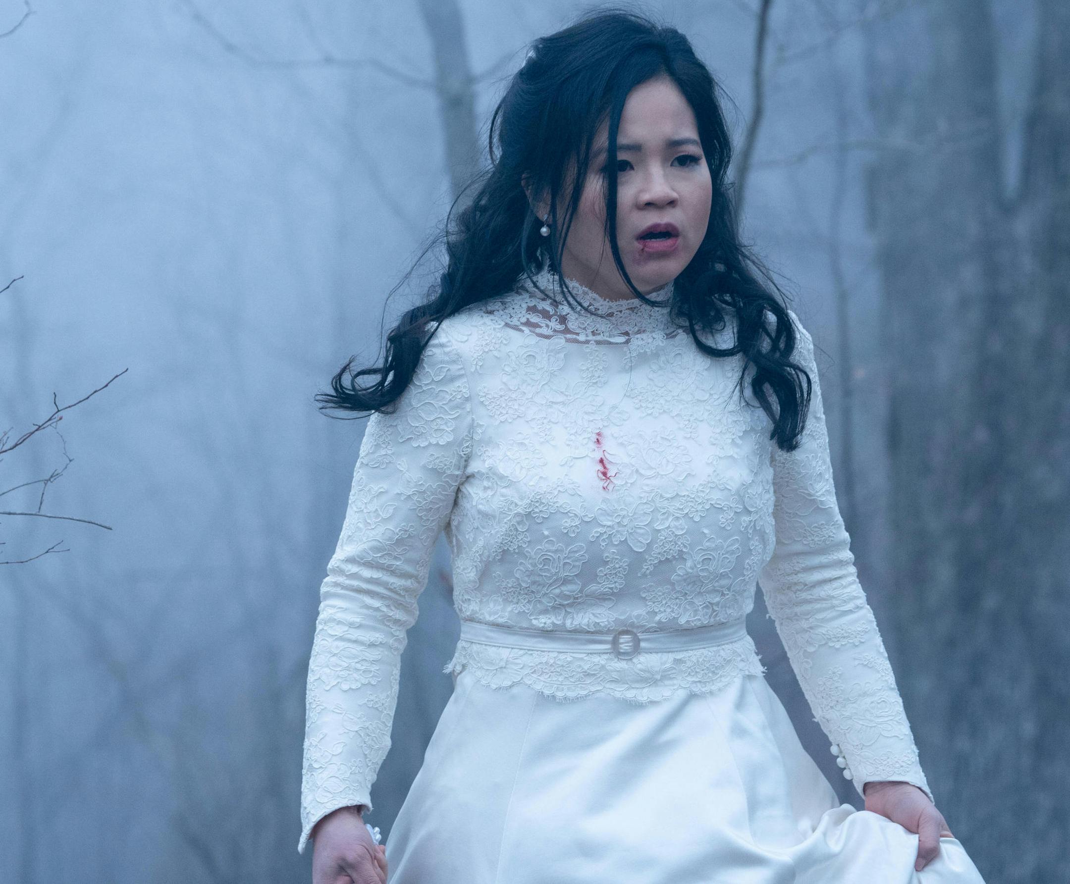 A still from 'Monsterland,' of the episode "Iron River, MI." A neglected daughter longs for another life. Lauren Mills (Kelly Marie Tran), shown. (Barbara Nitke/Hulu/TNS) ORG XMIT: 1787643