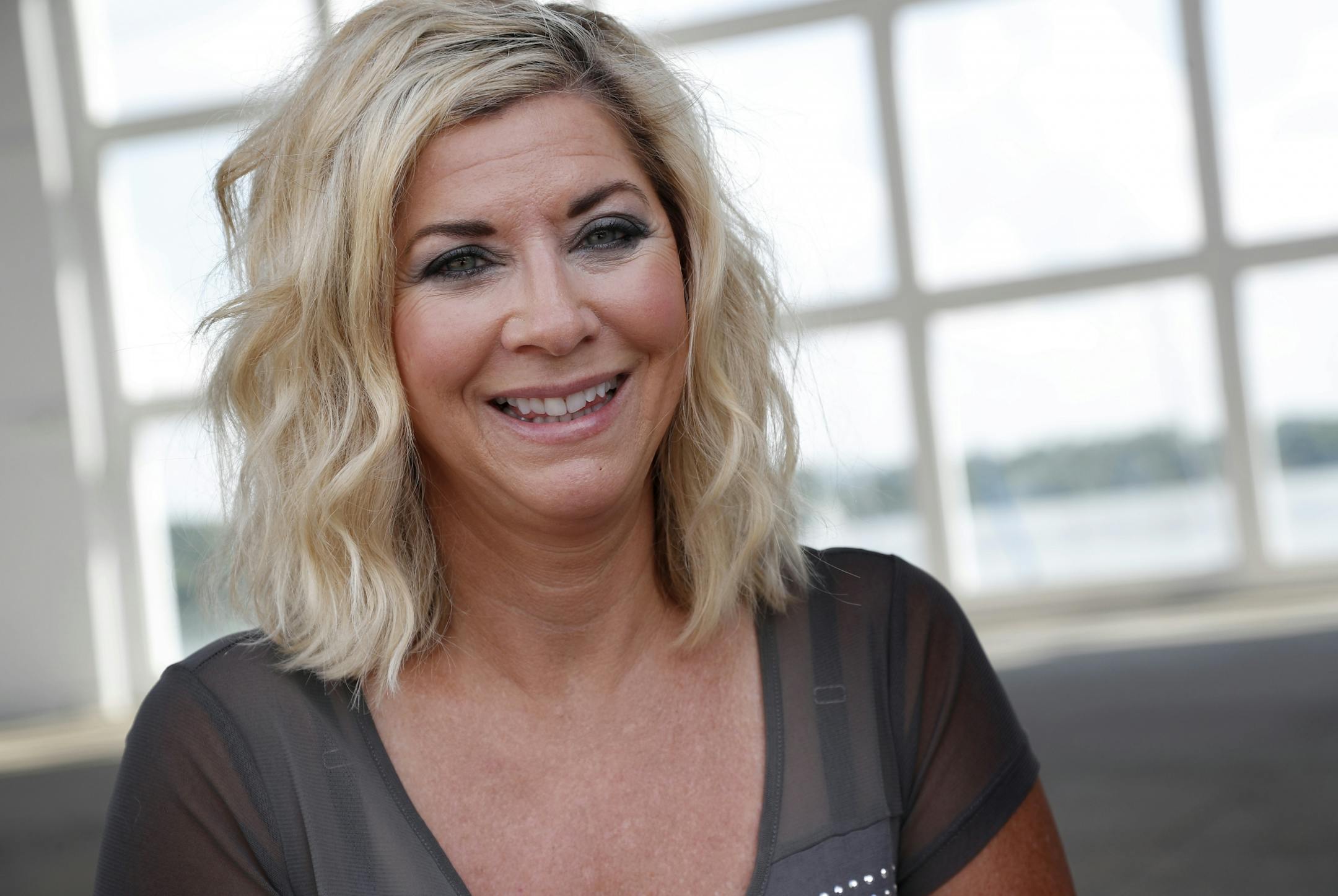 Susan Obmoin of Eagan was bitten by a fox near Lake Harriet in Minneapolis.