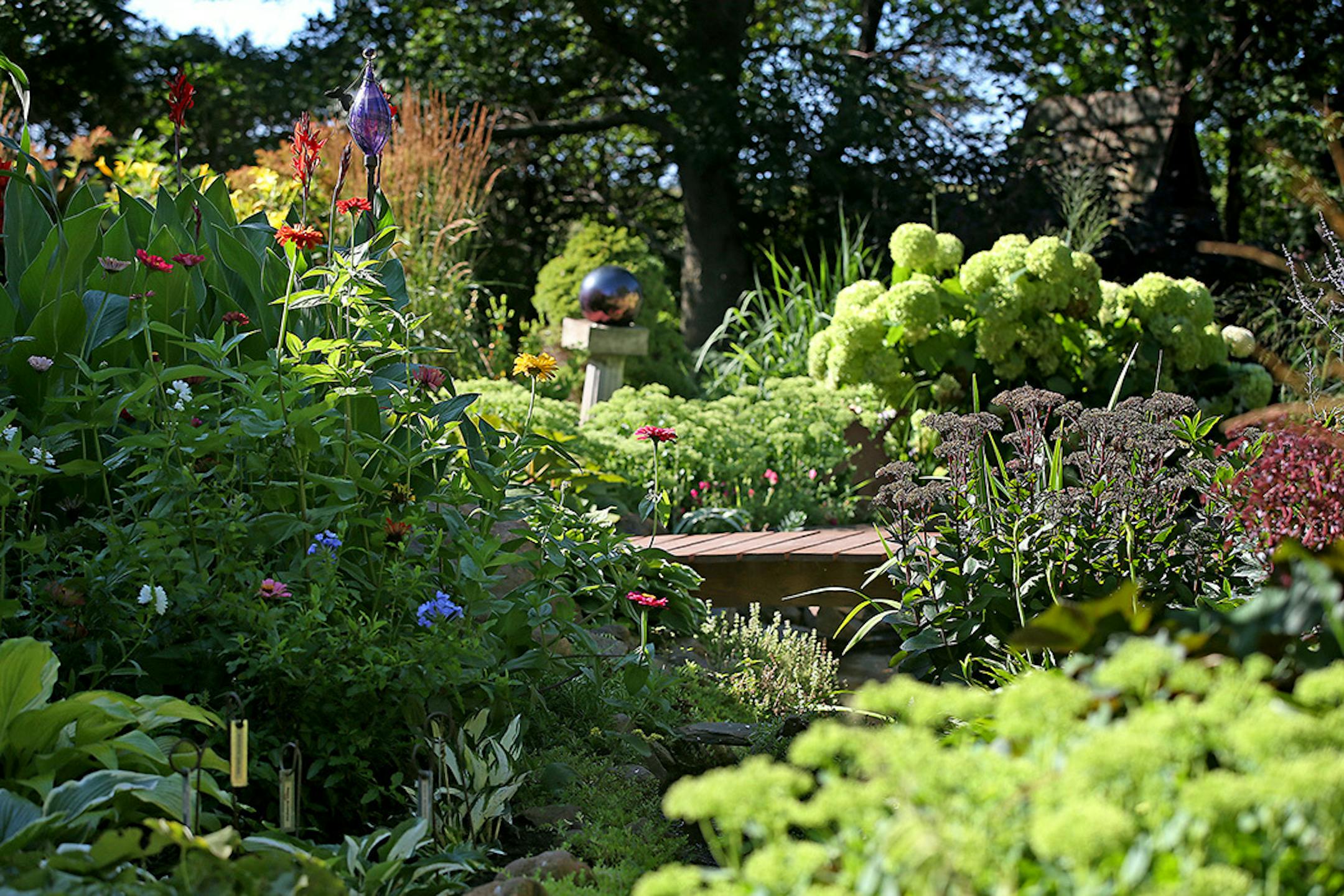Kathy and Mike Pedersen's garden in Shakopee.