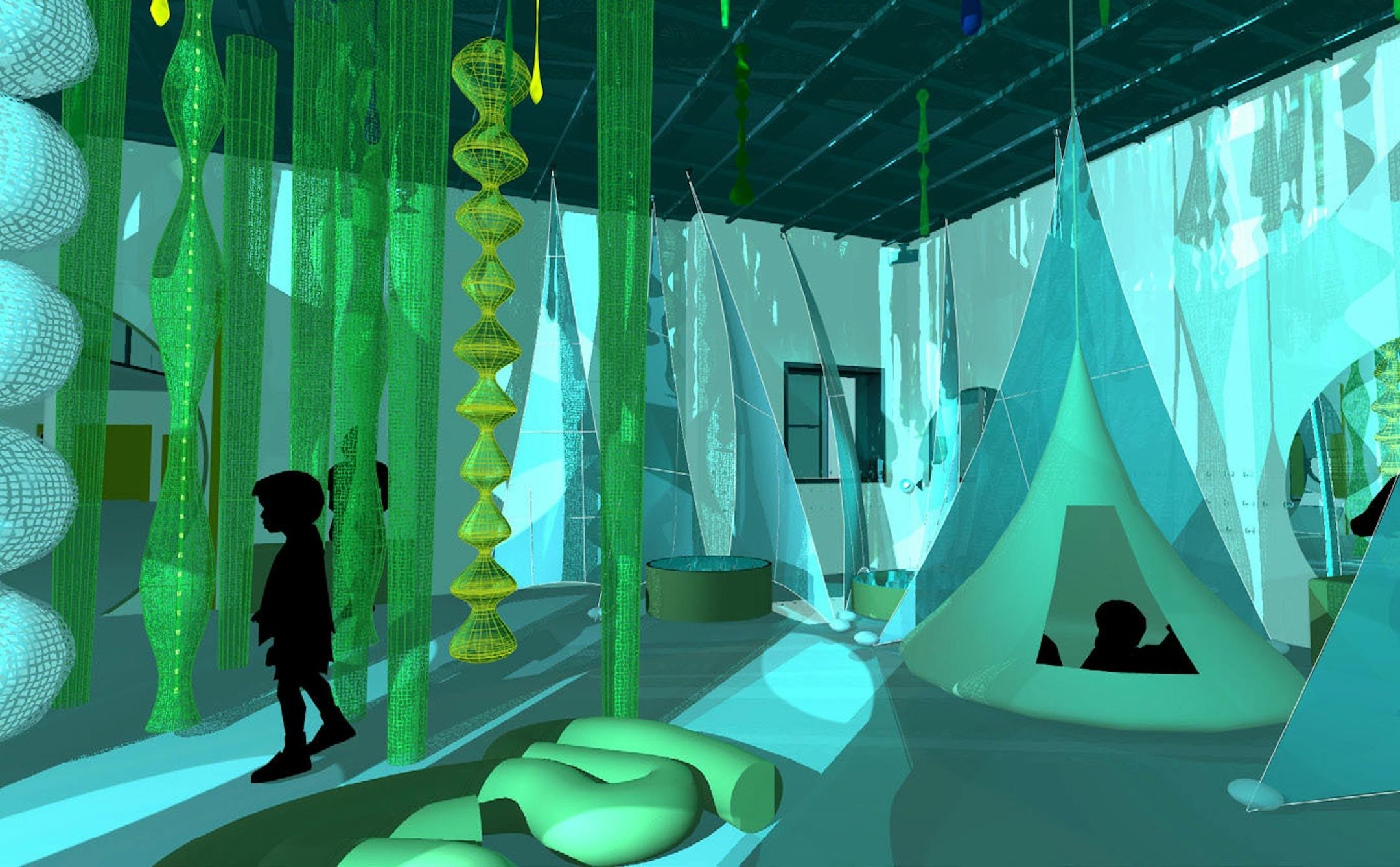 New exhibits will encourage children's imagination.