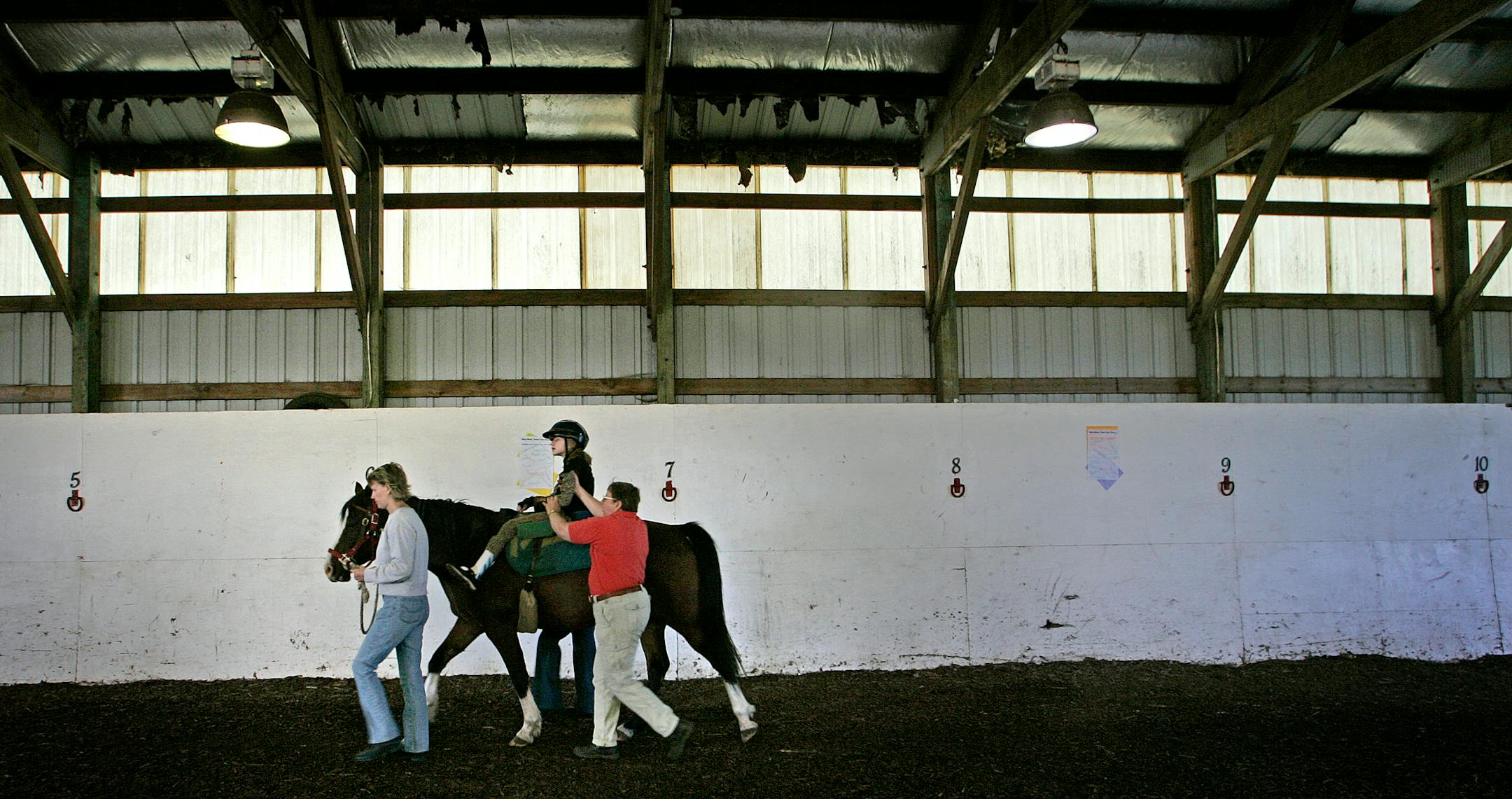 Hippotherapy at "We Can Ride."