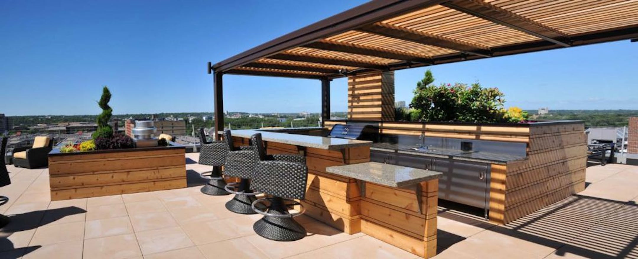 StuartCo has added a rooftop deck to its Heritage Landing building in Minneapolis' North Loop District.