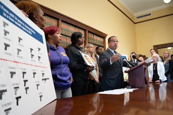 Minnesota Attorney General Keith Ellison announced on Wednesday a lawsuit against Fleet Farm for allegedly selling firearms to straw purchasers. He wa