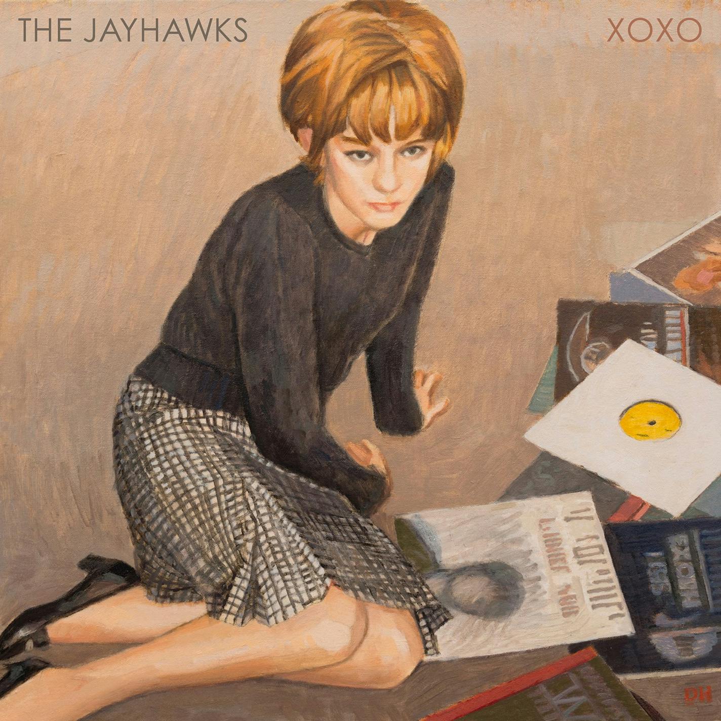 Cover art for the Jayhawks' 11th album, "XOXO."