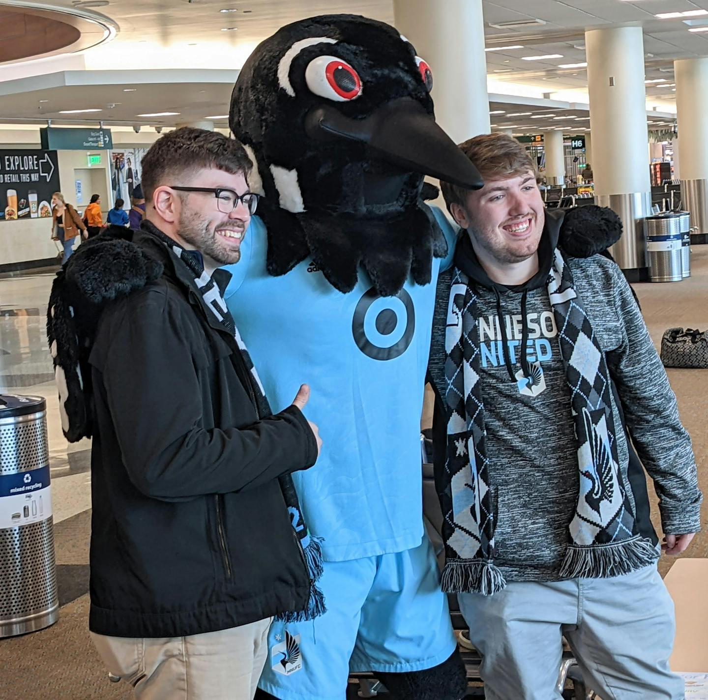 18 hours for 138 Minnesota United supporters take to the air to