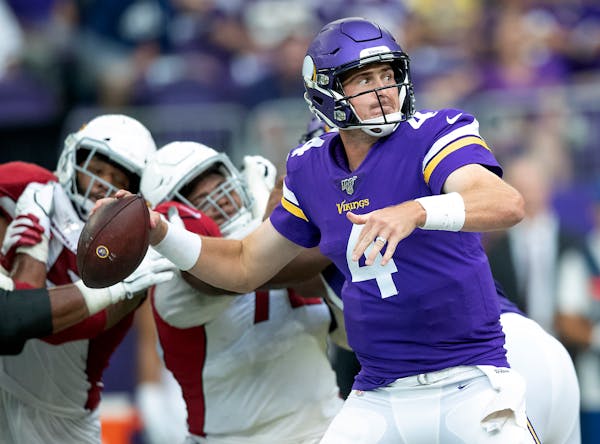 The Vikings are locked in to the NFC's No. 6 seed, which means backups such as quarterback Sean Mannion might see extensive playing time against the B
