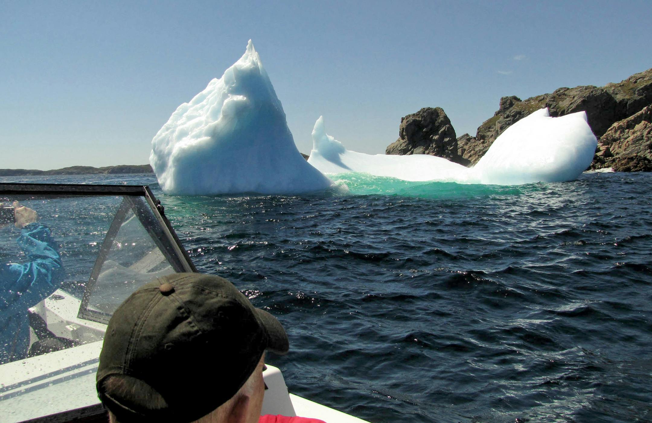 Because much of an iceberg&#x2019;s mass is underwater and can break up without warning, sightseeing boats such as the Thrill Seeker must approach with caution.