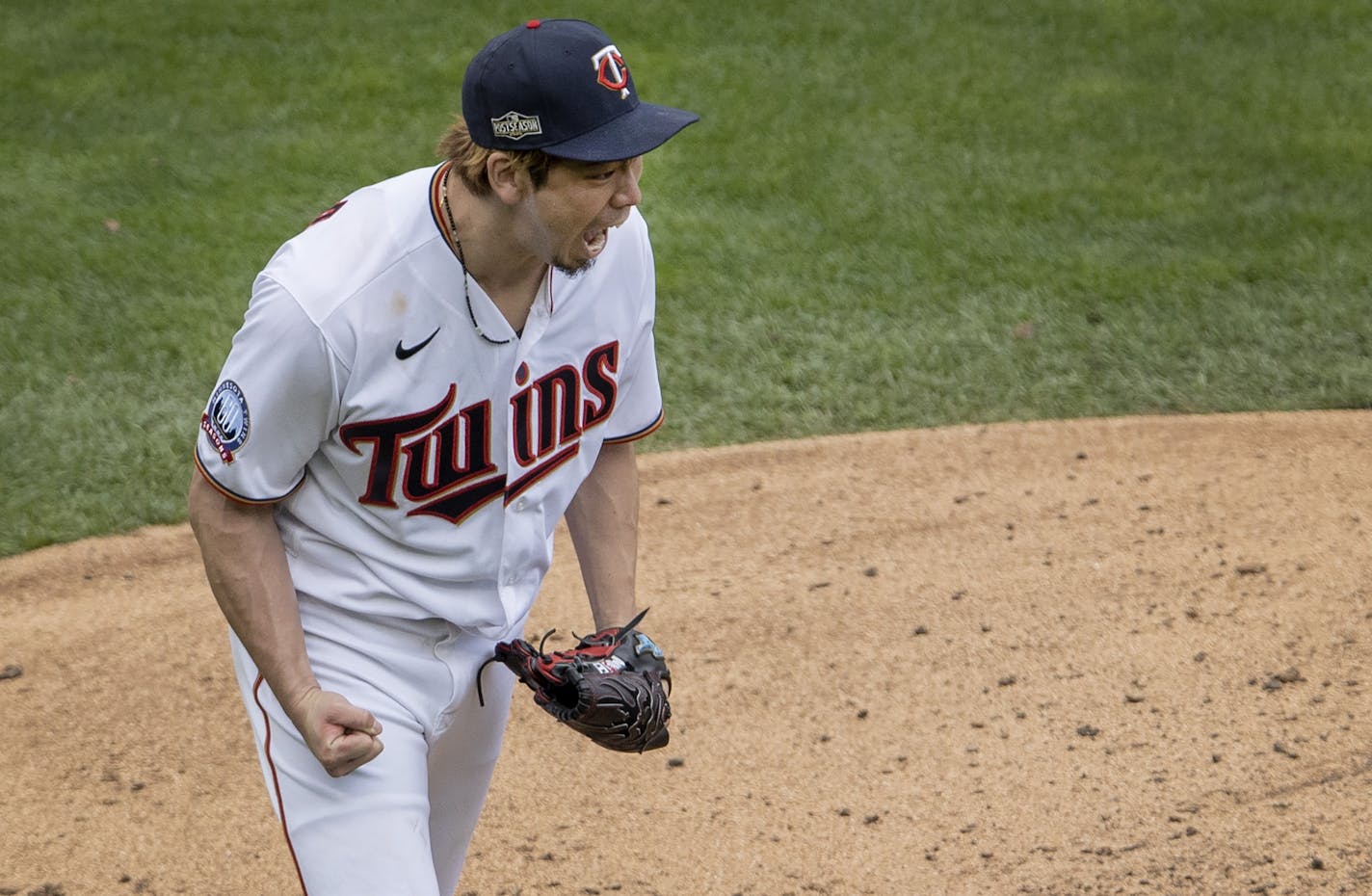 Minnesota Twins pitcher Kenta Maeda