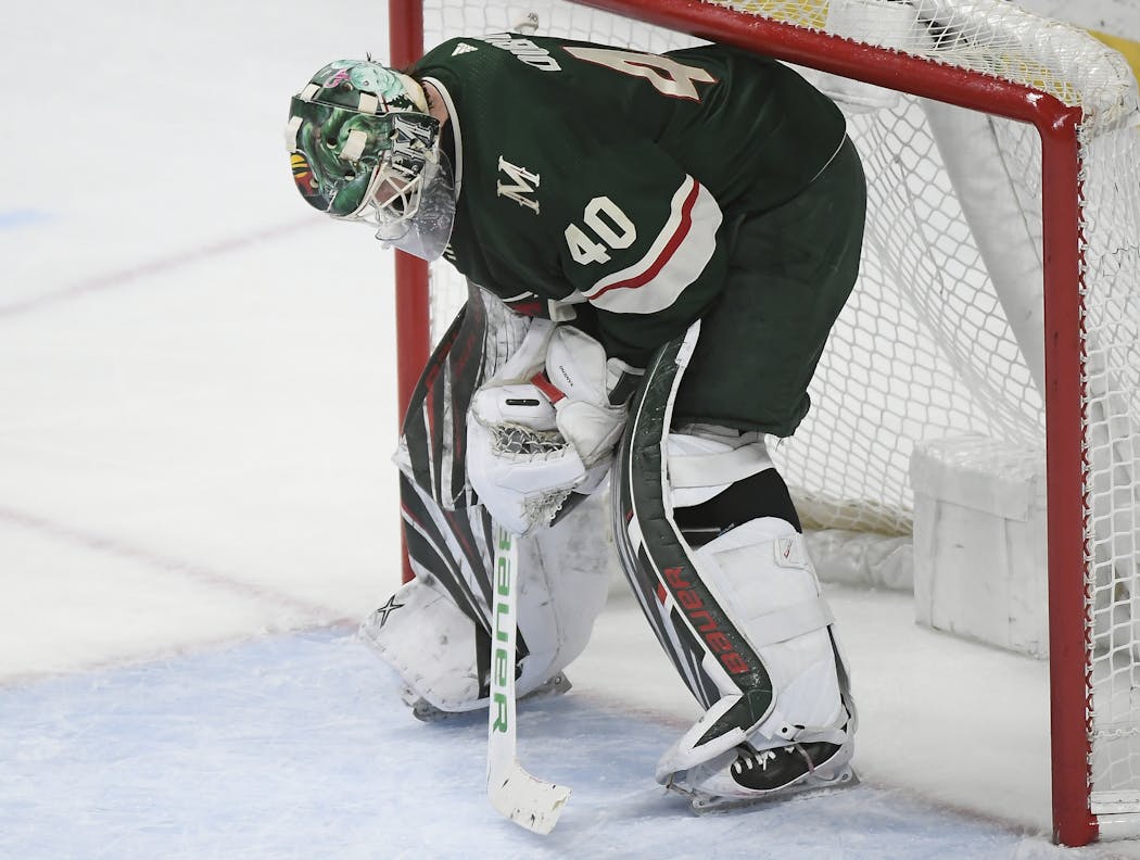 Too often last season, goalie Devan Dubnyk and the Wild were on the wrong end of the scoreline.