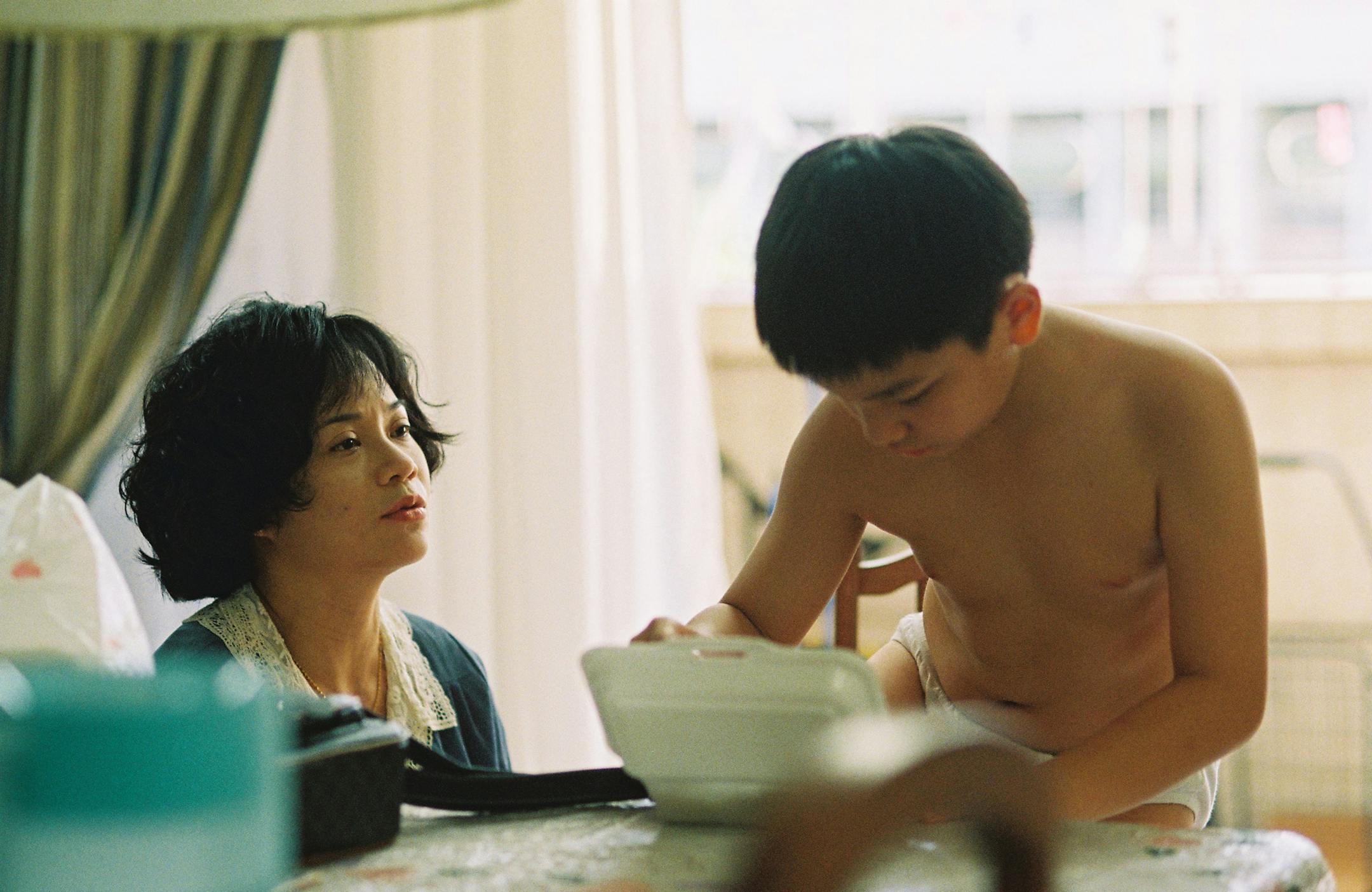 Mother (Yeo Yann Yann) and Jiale (Koh Jia Ler) in "Ilo Ilo"