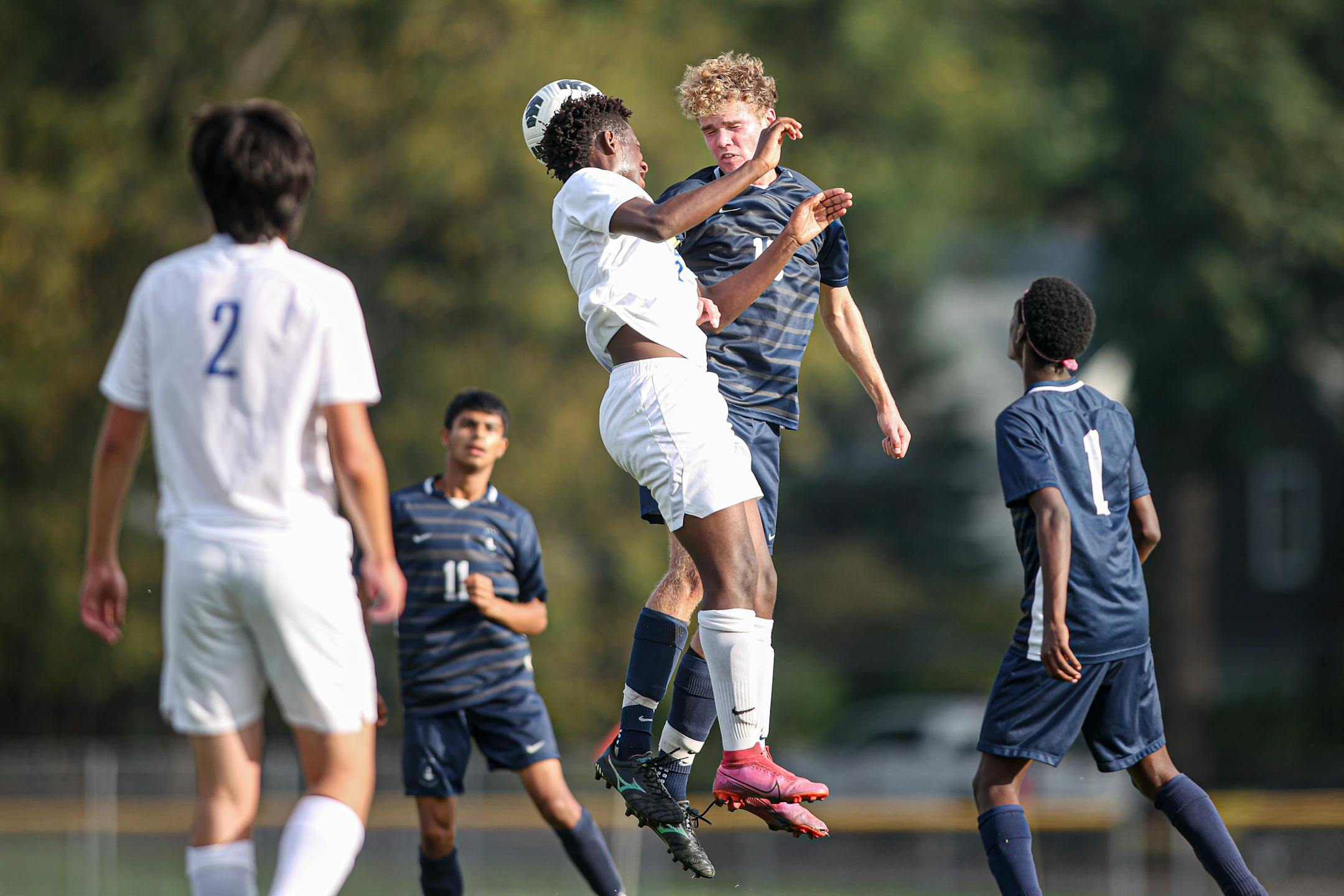 Blake at St. Paul Academy, 10-7-21. Photo by Mark Hvidsten, SportsEngine