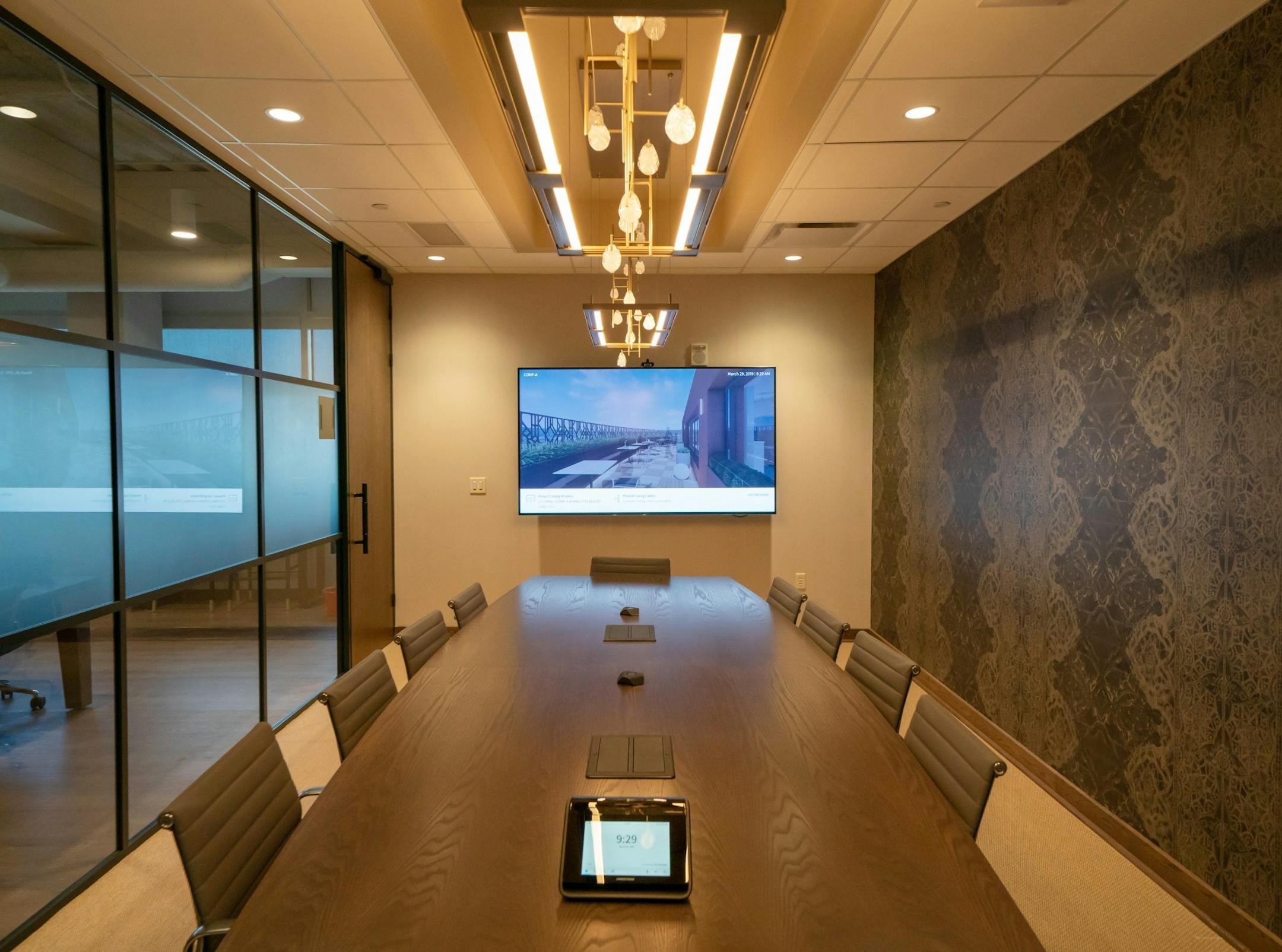 Large conference room.