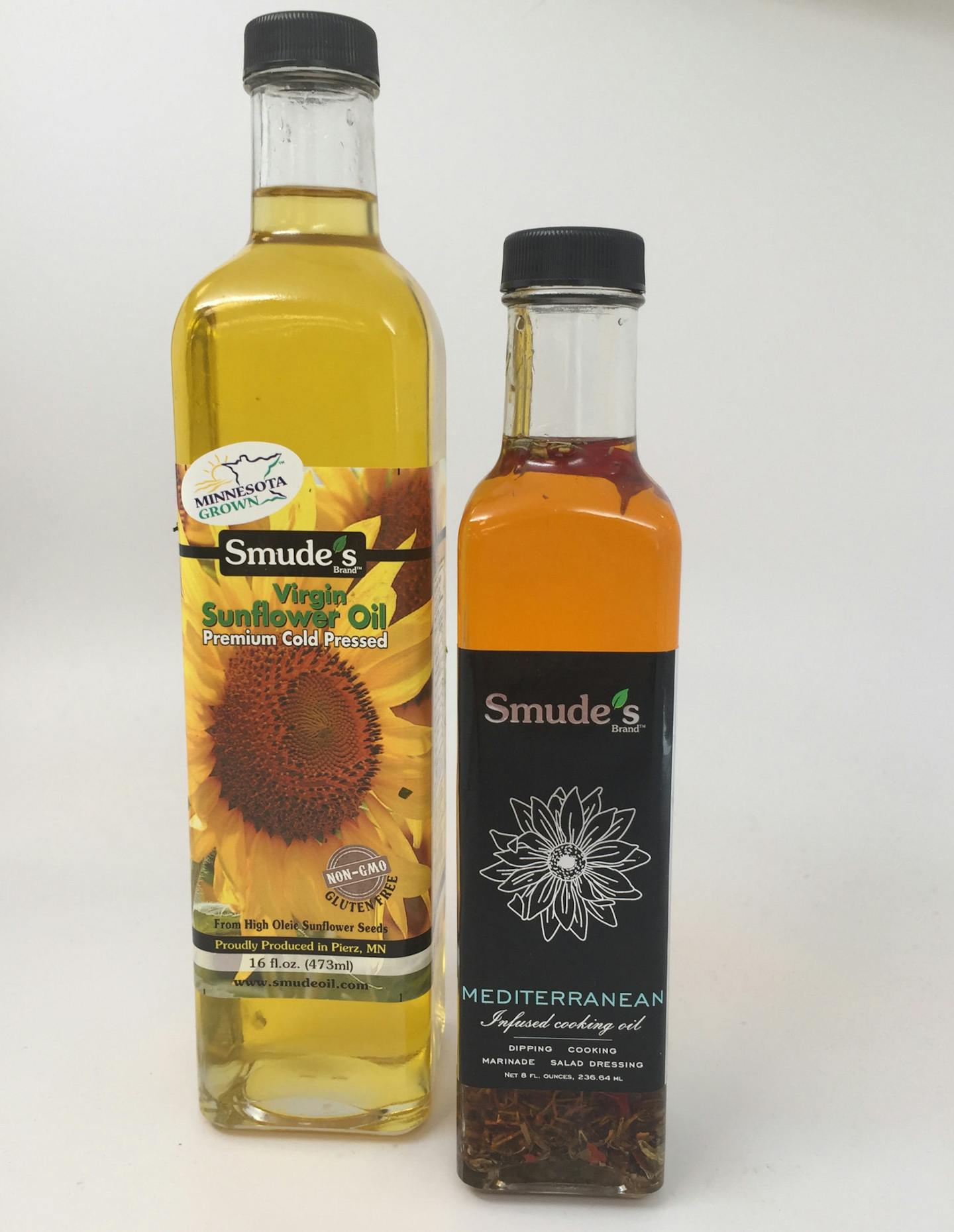 Smude's sunflower oil.