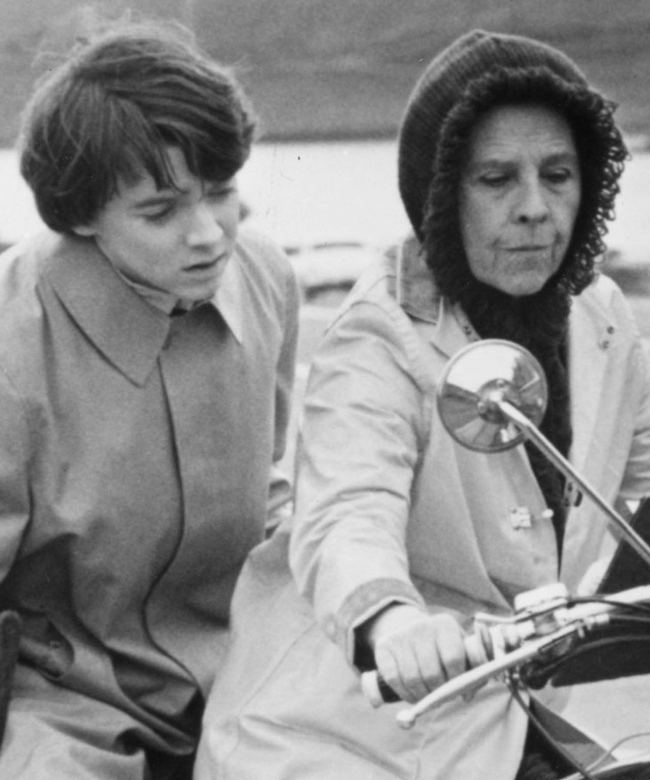"Harold And Maude" // In "Harold and Maude" (movie), Ruth Gordon taught a suicide-obbsessed Bug Cort to appreciate life each day.
