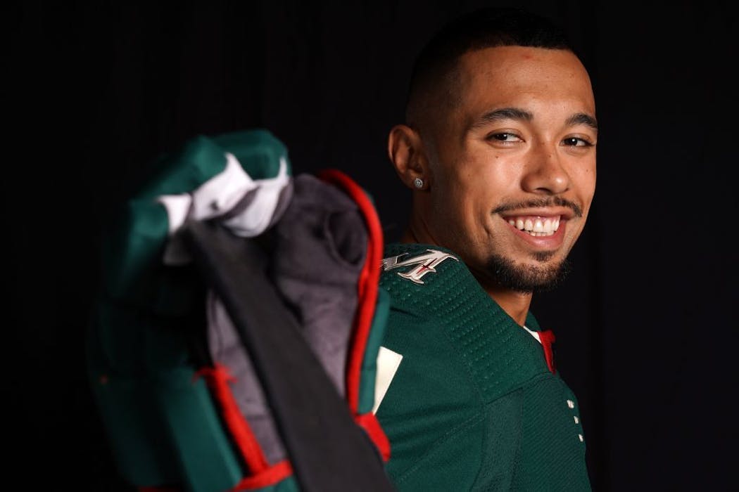 Matt Dumba changed up his look for 2019.