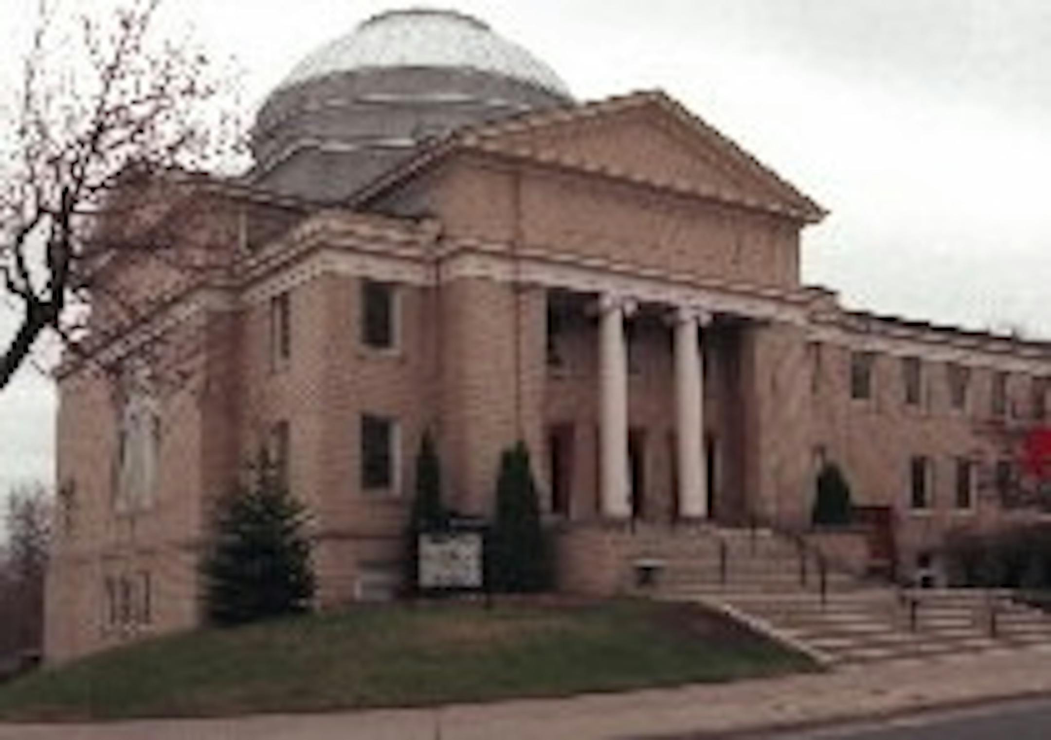 The Lake Harriet Methodist Episcopal Church, now known as the Lake Harriet Spiritual Community.