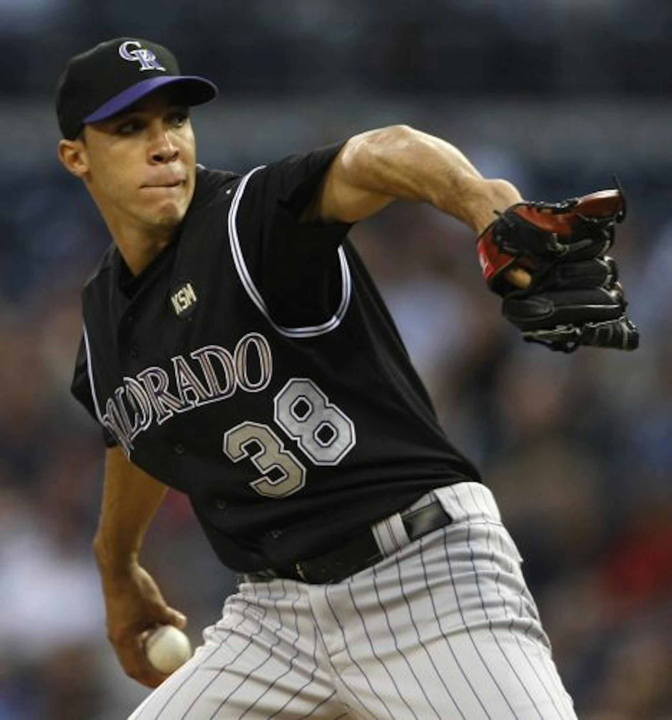 Colorado Rockies starter Ubaldo Jimenez
