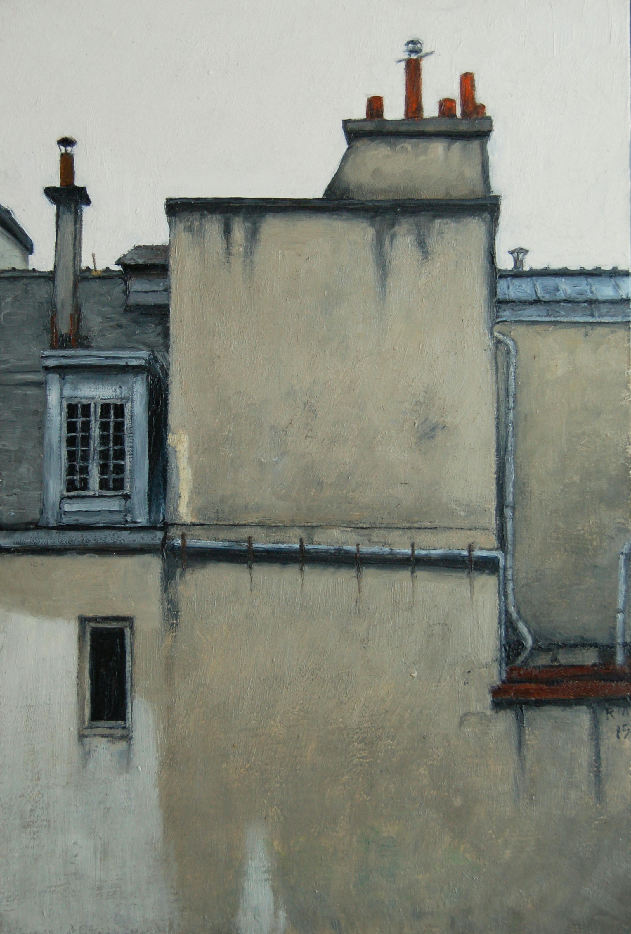 Rod Massey&#x2019;s study of a Paris wall is part of Groveland&#x2019;s &#x201c;Pictures From a Road Trip&#x201d; exhibit.