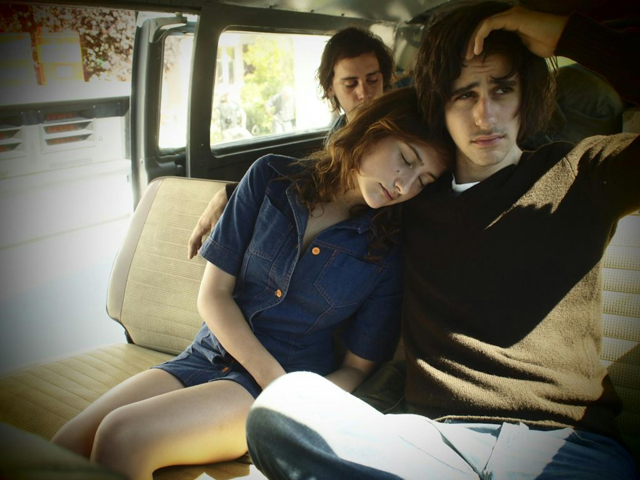 An undated handout photo of Felix Armand, background, Lola Creton and Clement Metayer in Olivier Assayas's "Something in the Air." The film looks at the aftermath of "May," which in France means 1968. (MK2/Sundance Selects via The New York Times) -- NO SALES; FOR EDITORIAL USE ONLY WITH STORY SLUGGED SOMETHING FILM REVIEW. ALL OTHER USE PROHIBITED.